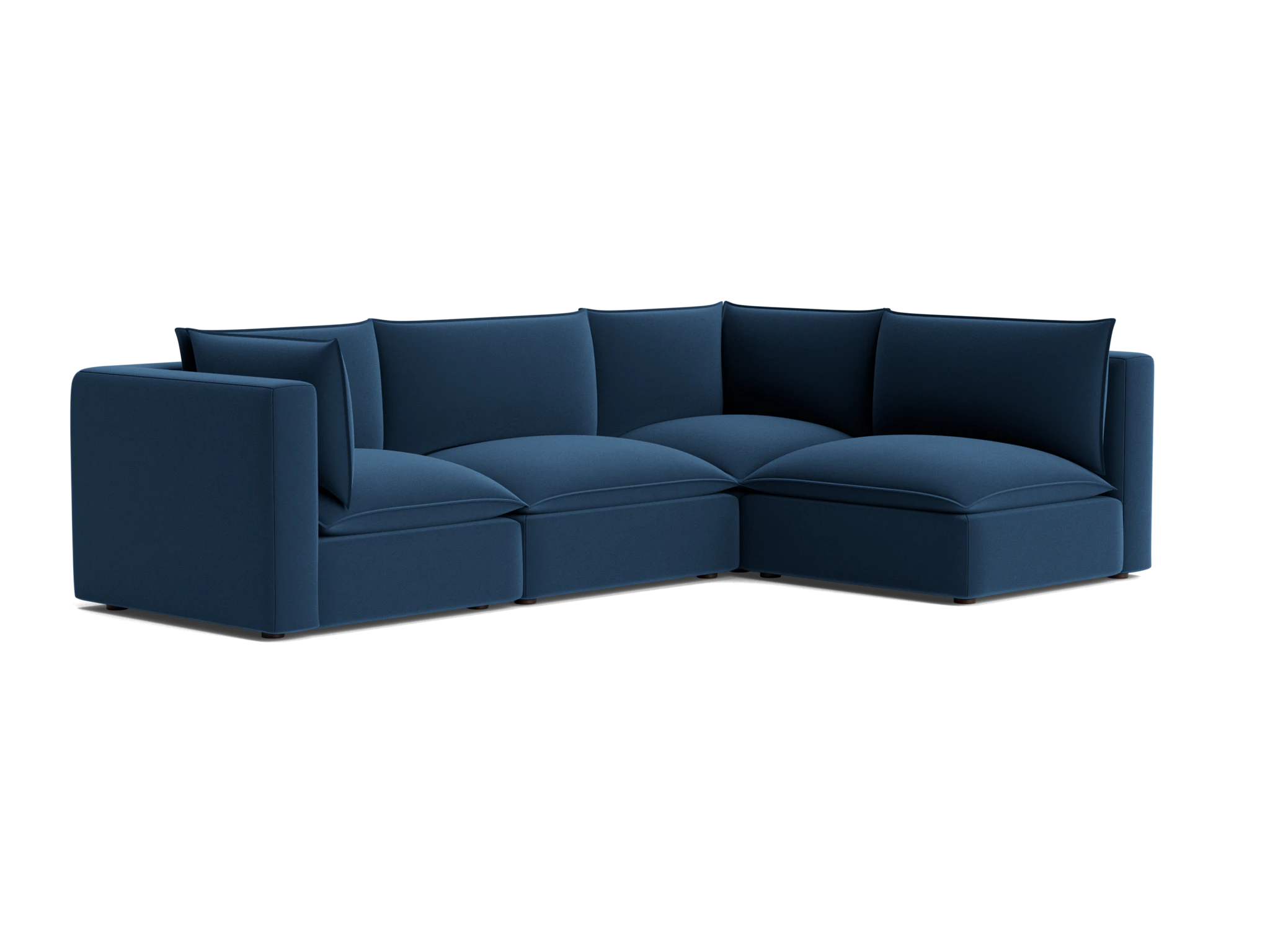 haine modular sectional royale cobalt