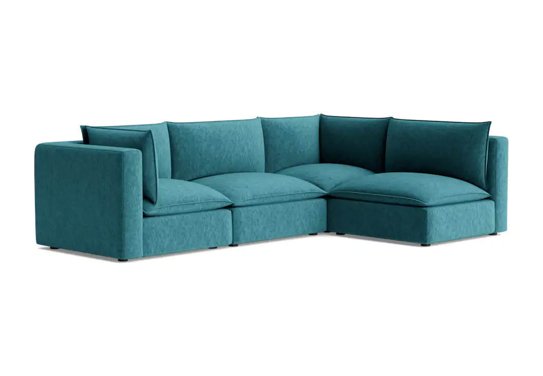 haine modular sectional prime peacock