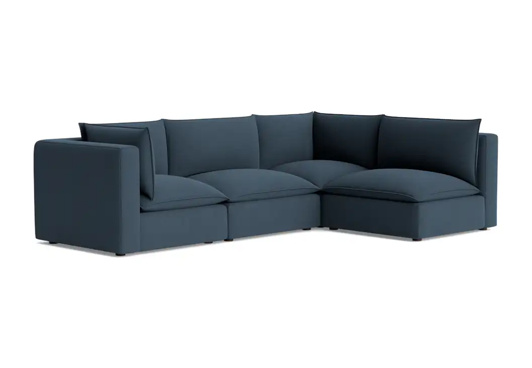 haine modular sectional faithful indigo
