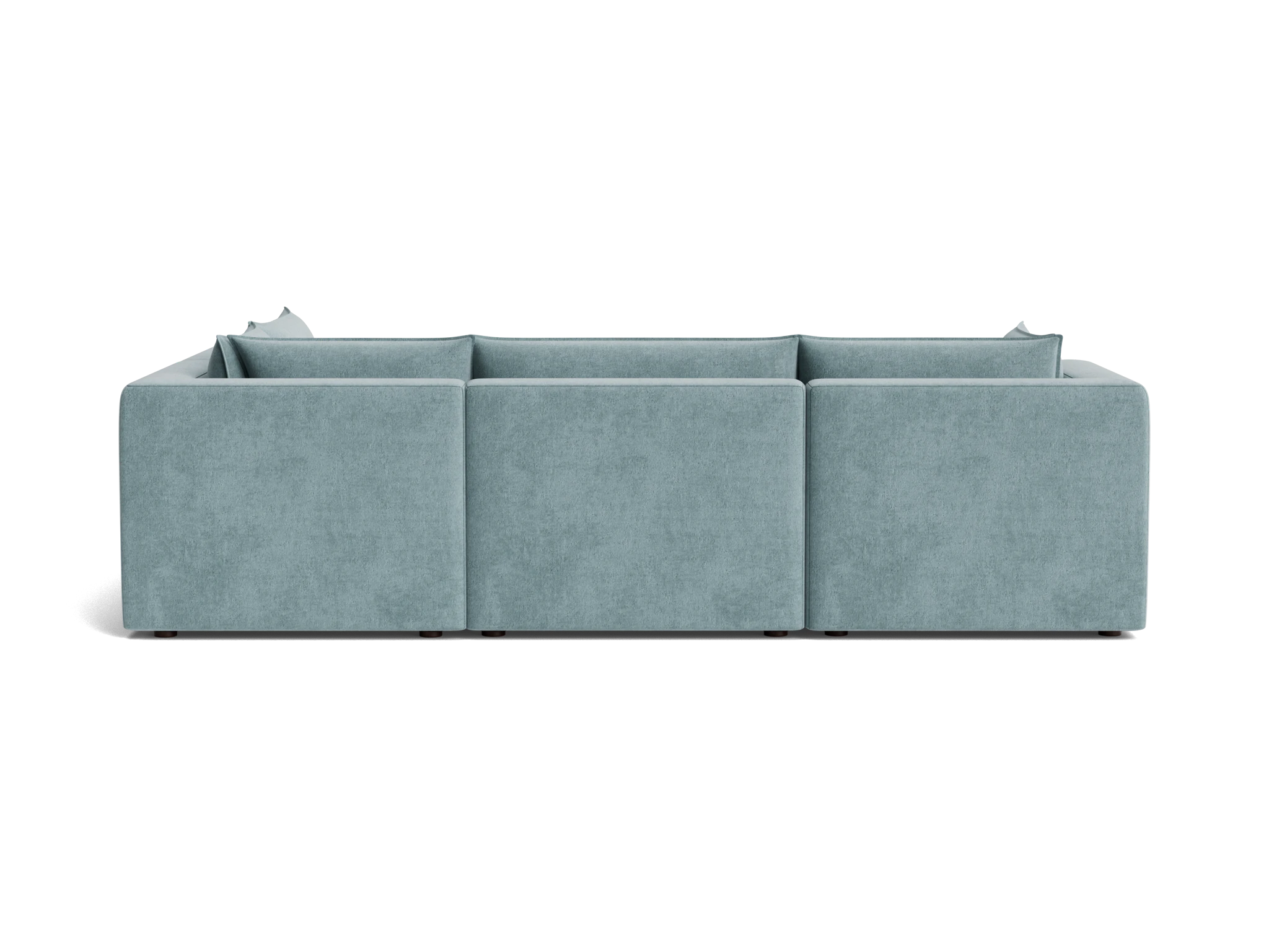 haine modular sectional plush mist