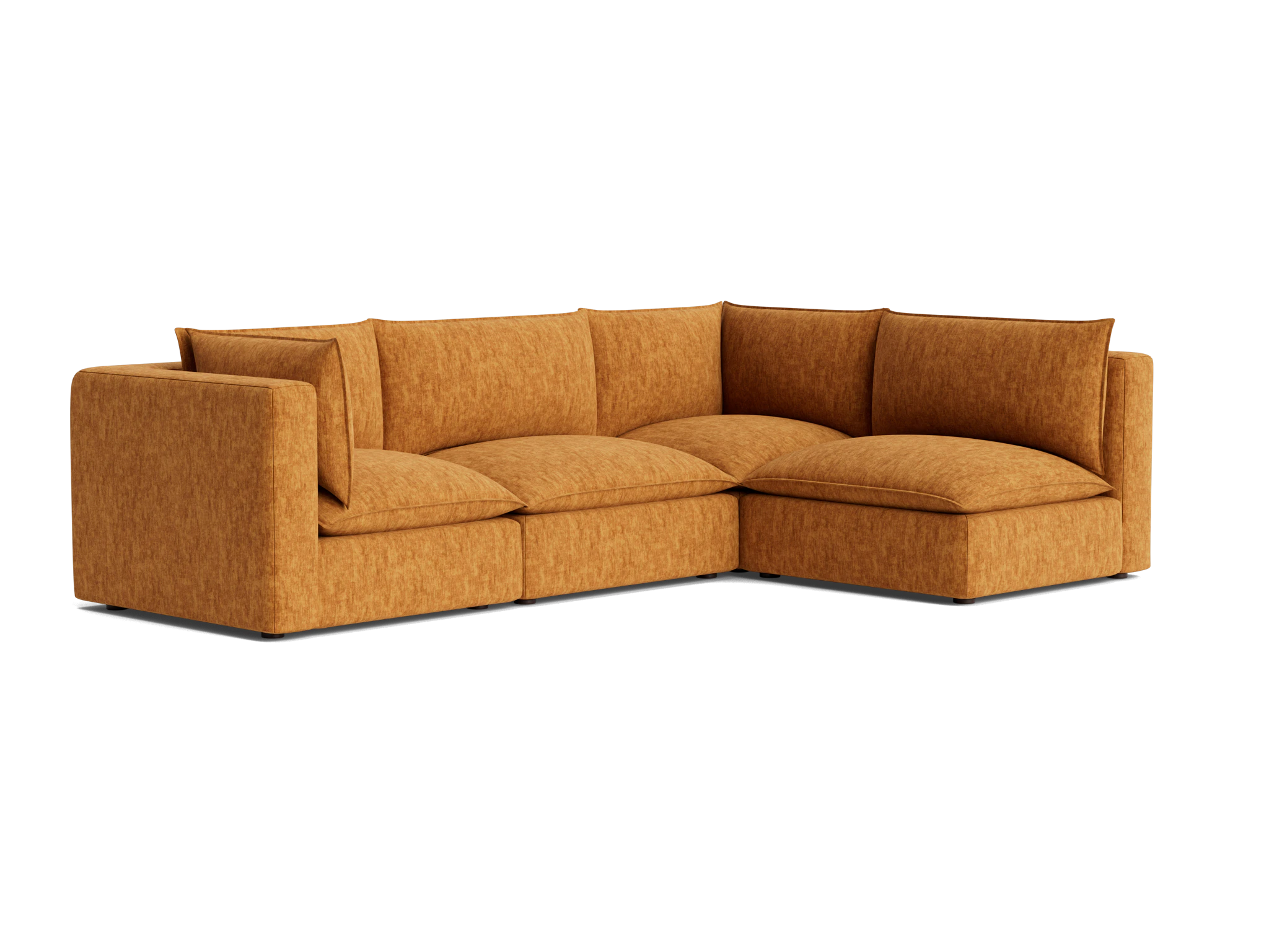 haine modular sectional crave ginger tea