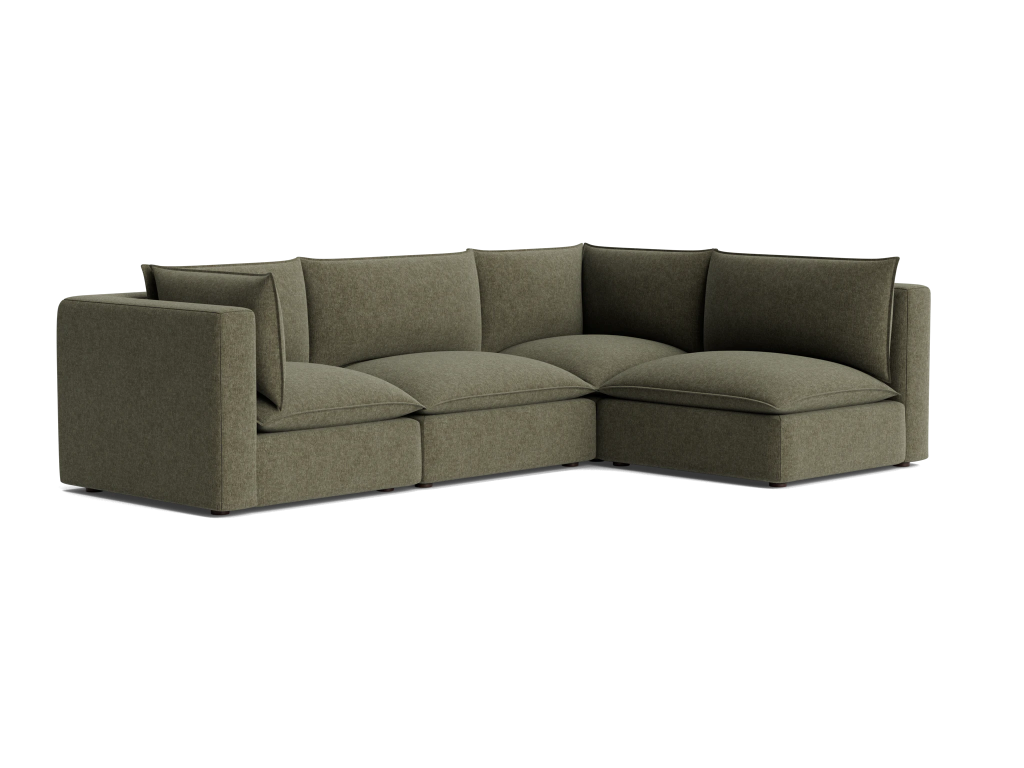 haine modular sectional kenley spruce