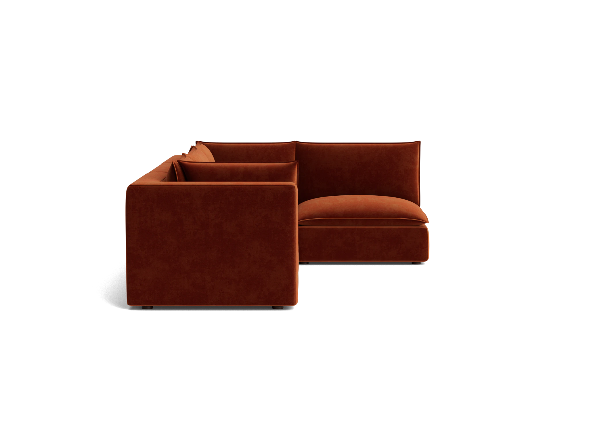 haine modular sectional harper cinnamon