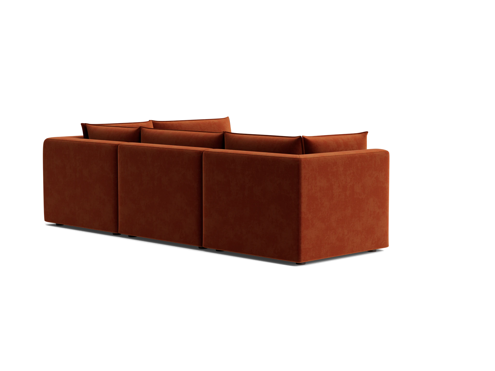 haine modular sectional harper cinnamon