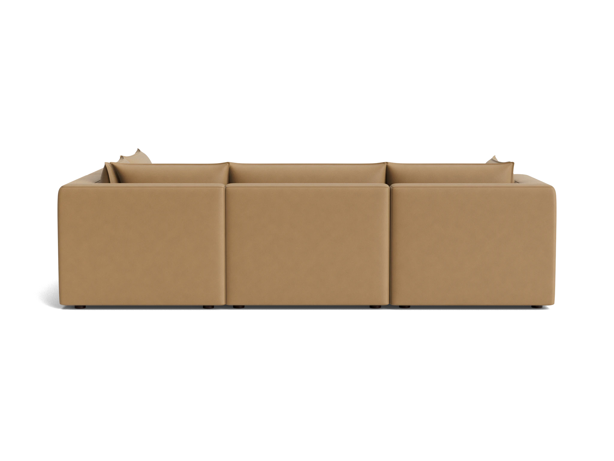 haine modular sectional washed california biscuit