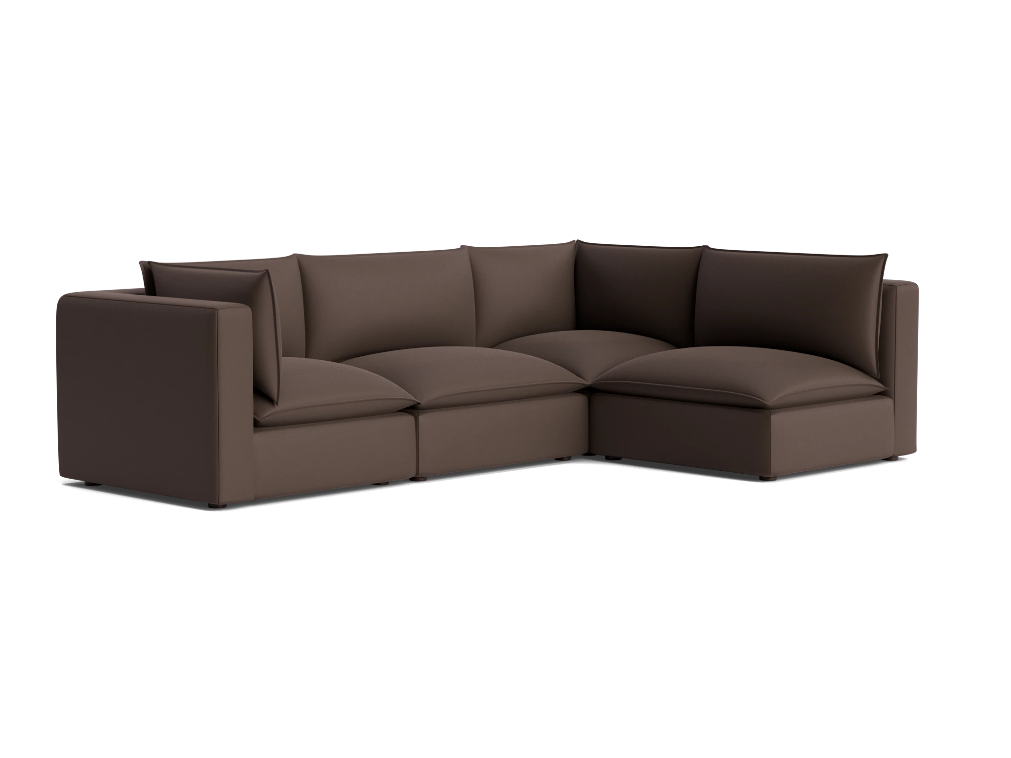 haine modular sectional washed california shadow