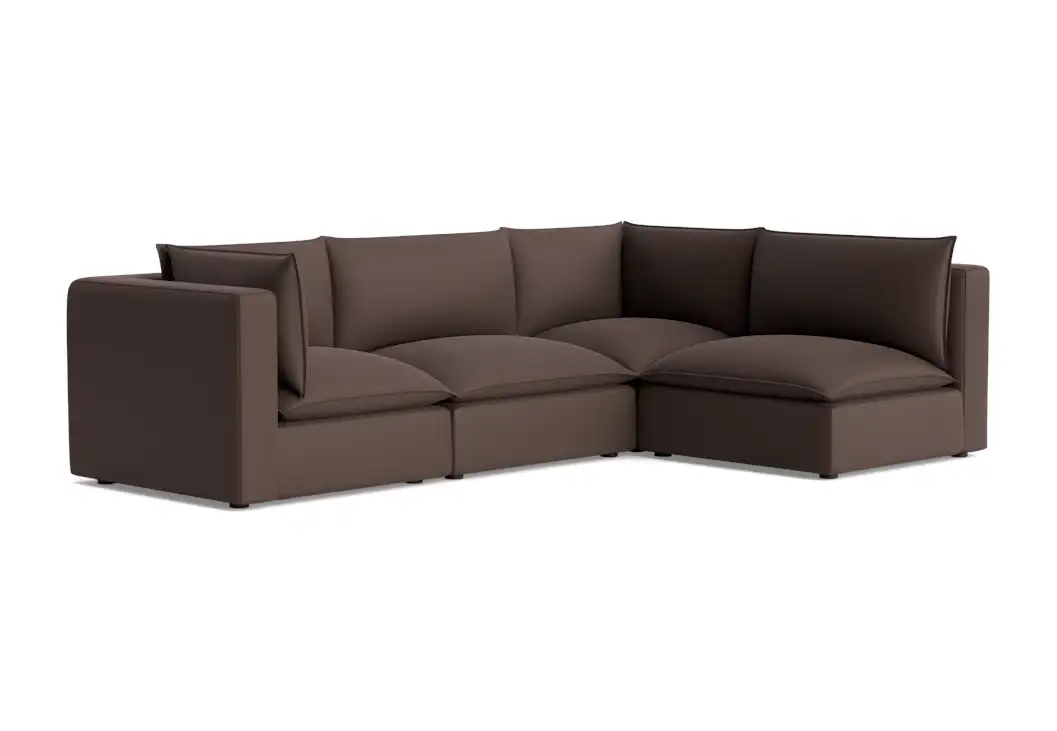 haine modular sectional washed california shadow