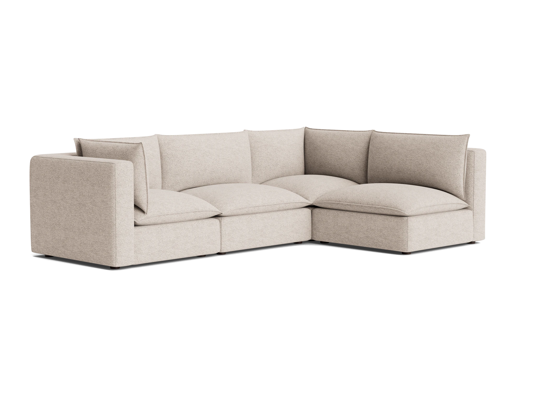 haine modular sectional borough cotton