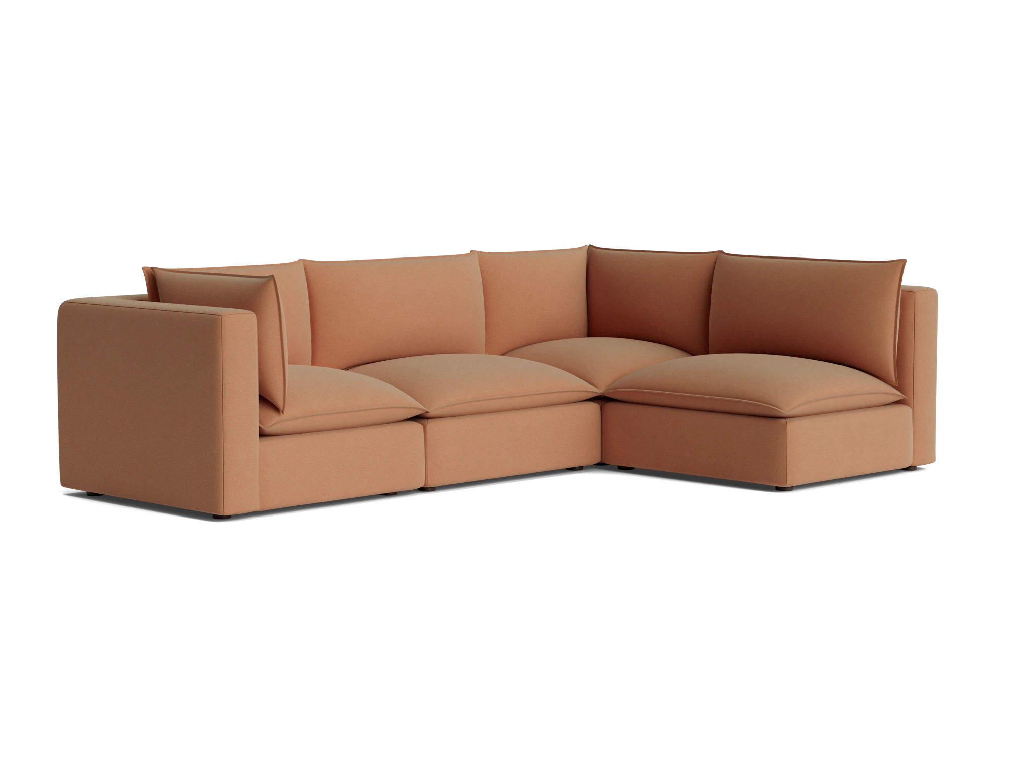 haine modular sectional royale pantone mocha mousse