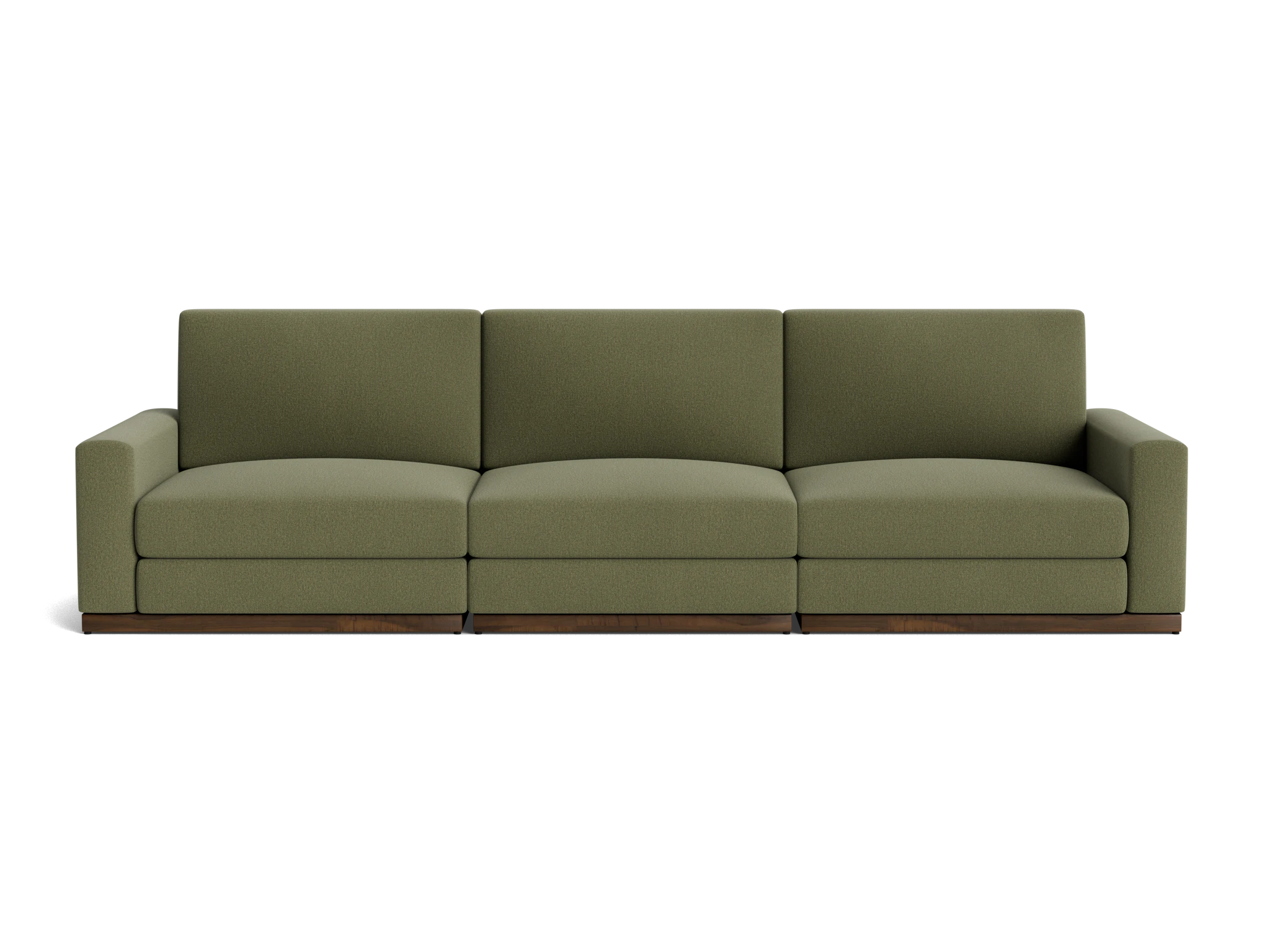 holt modular sofa faithful olive