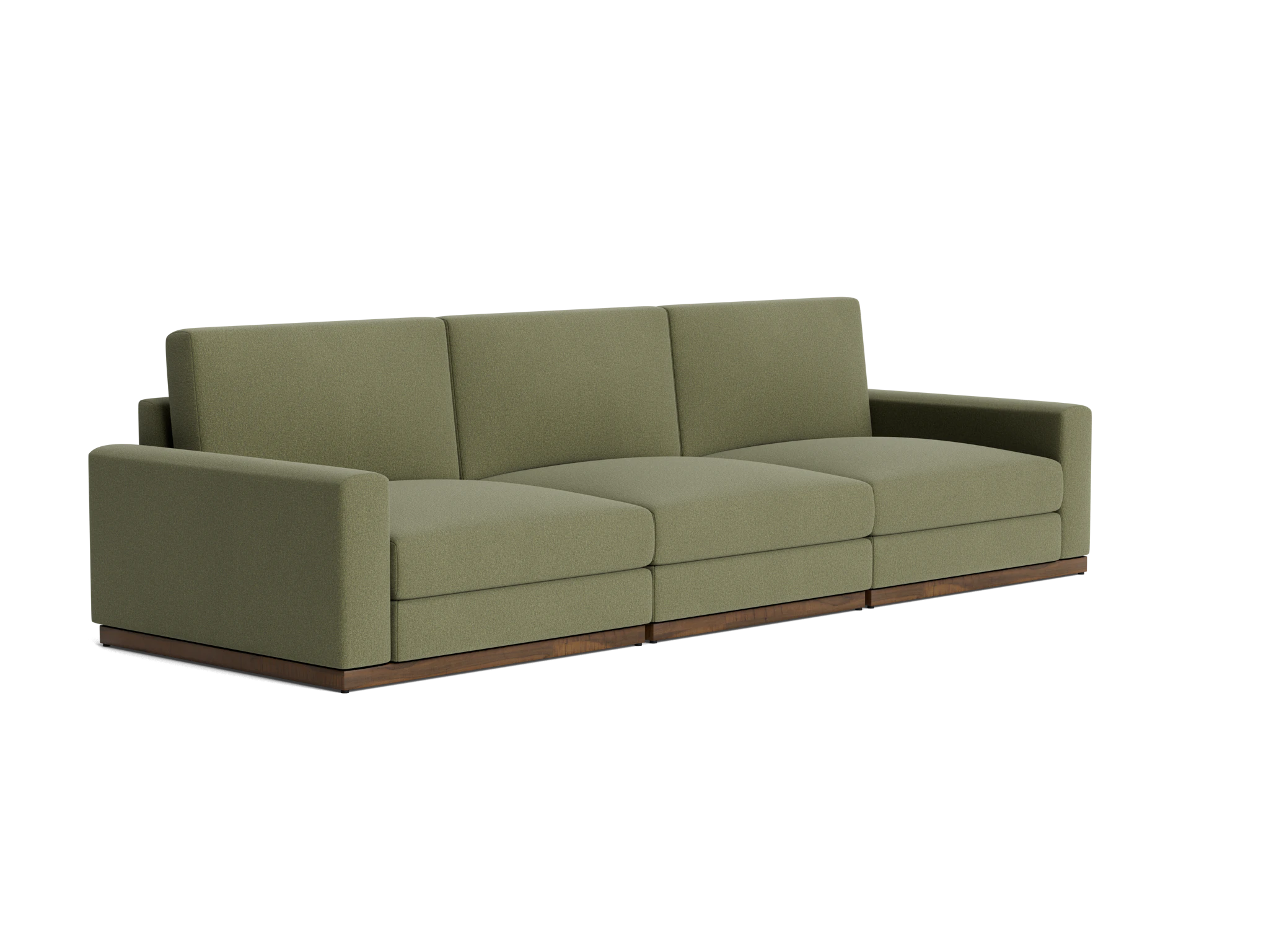 holt modular sofa faithful olive