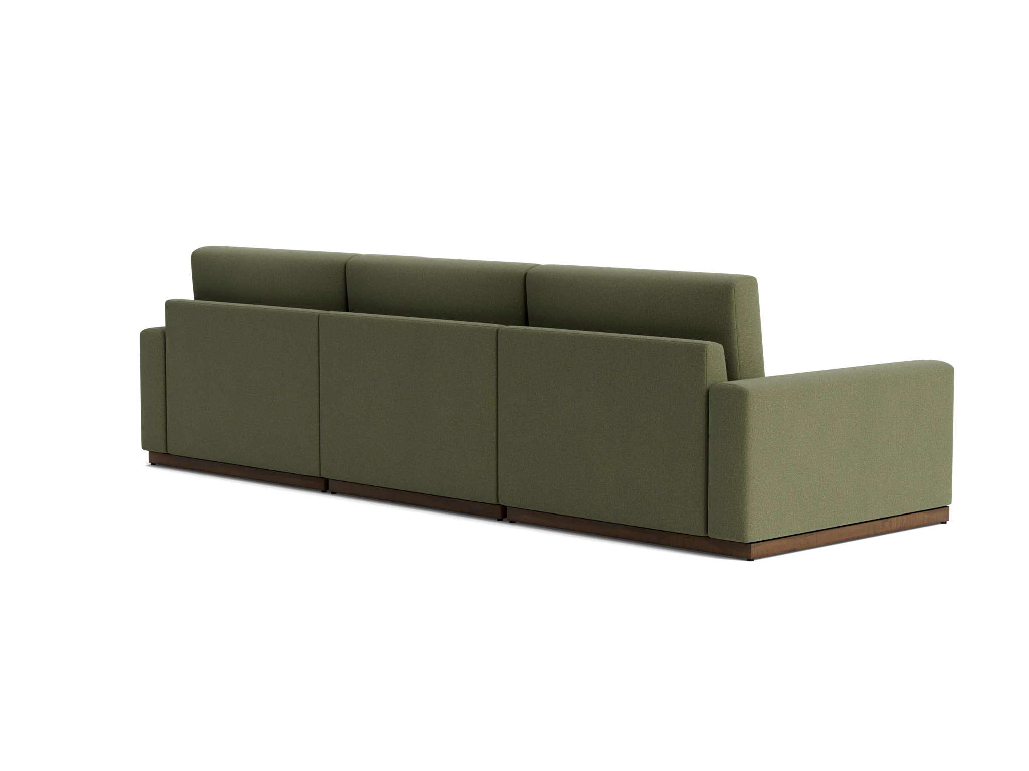 holt modular sofa faithful olive
