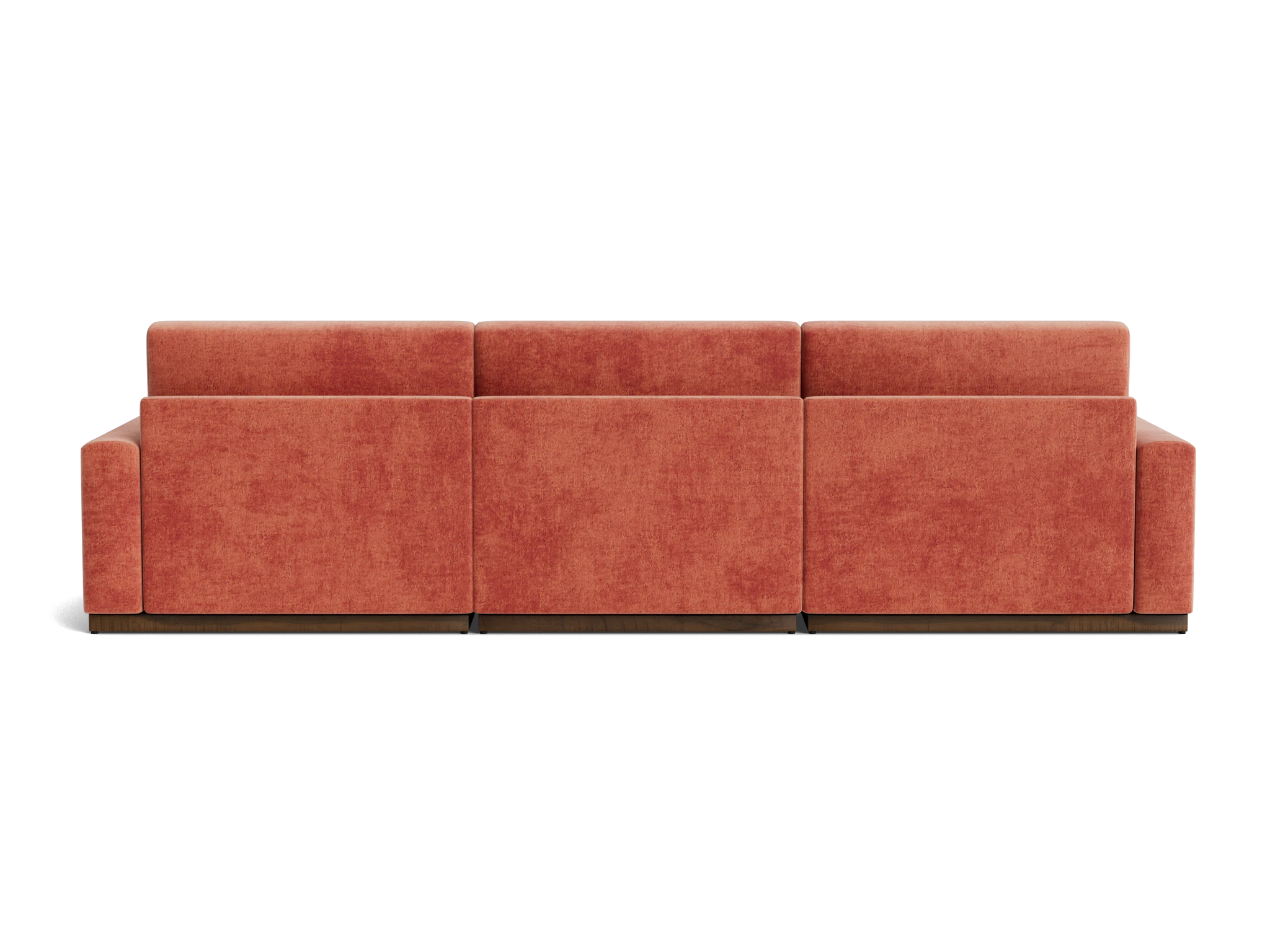holt modular sofa plush terra rose