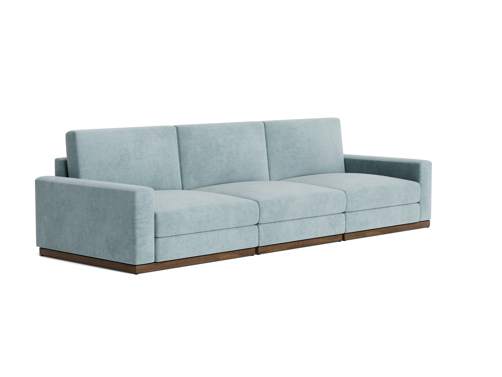holt modular sofa plush mist
