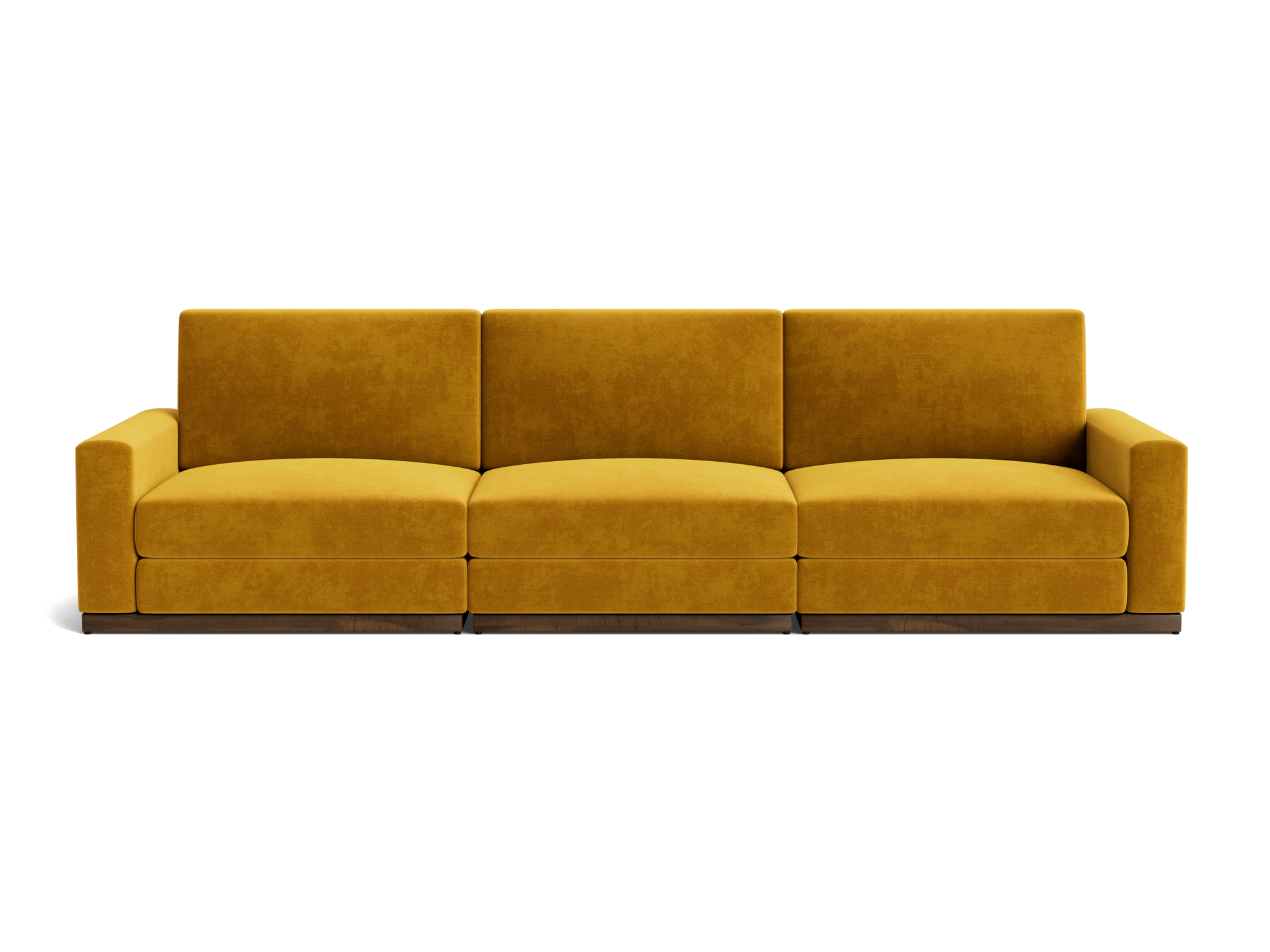 holt modular sofa harper amber gold