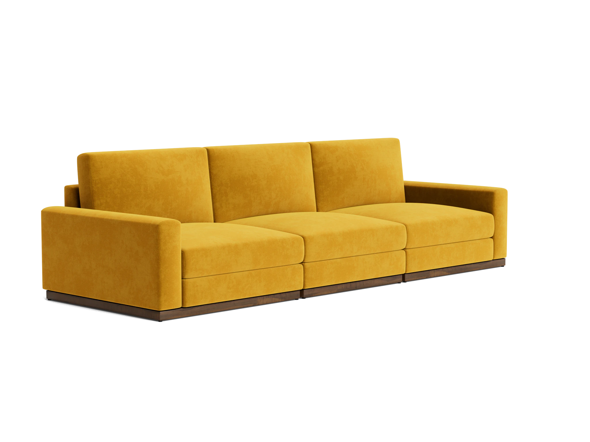 holt modular sofa harper amber gold