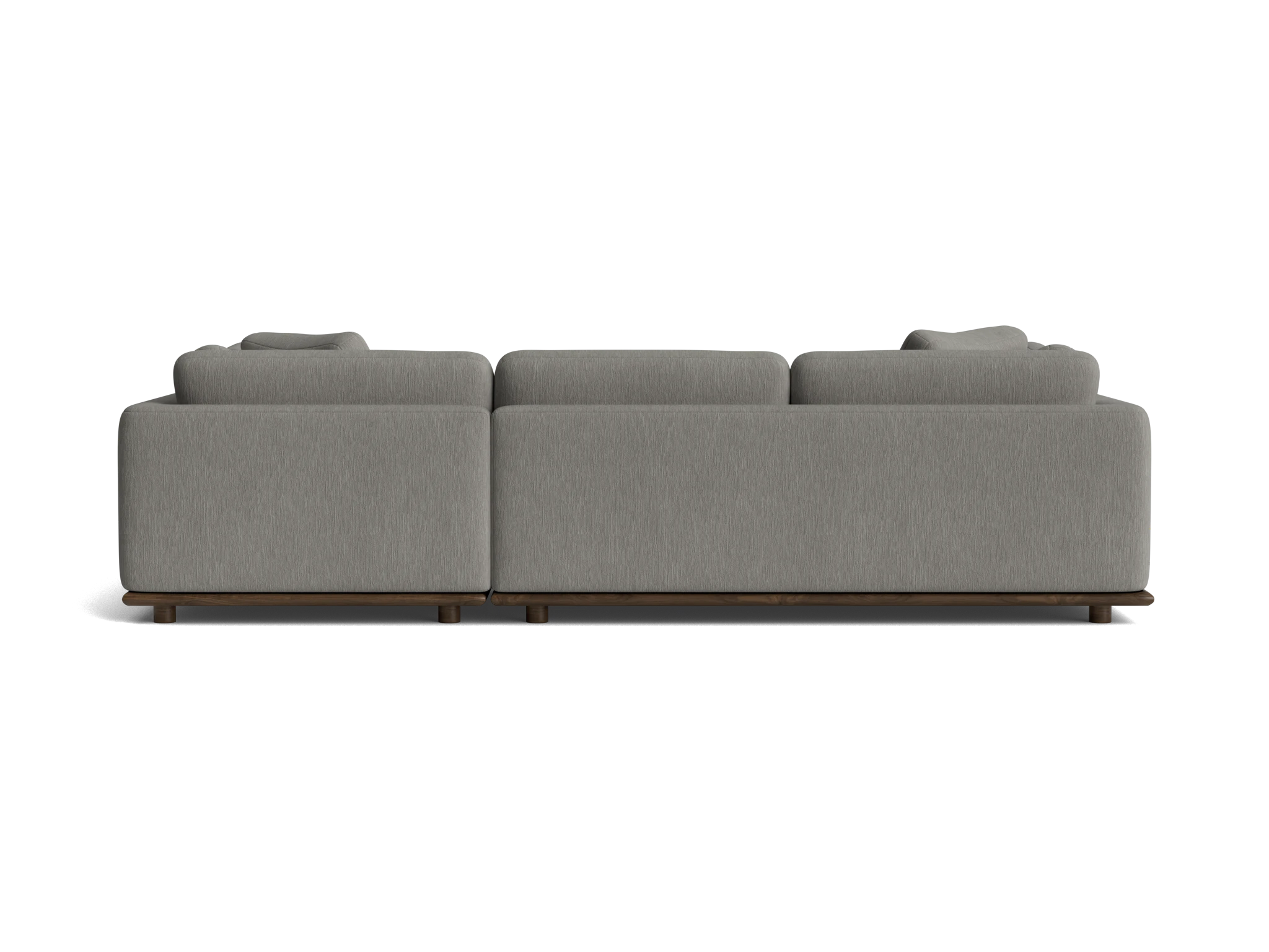 miller sectional bentley pewter
