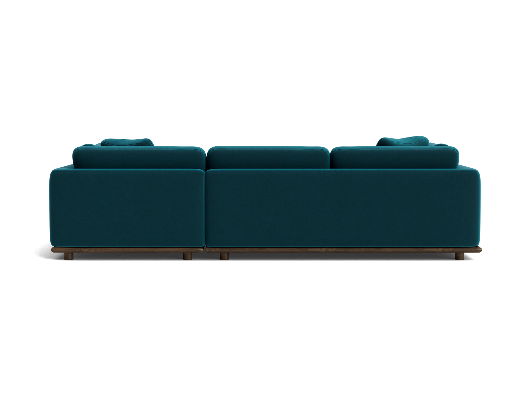 miller sectional royale peacock