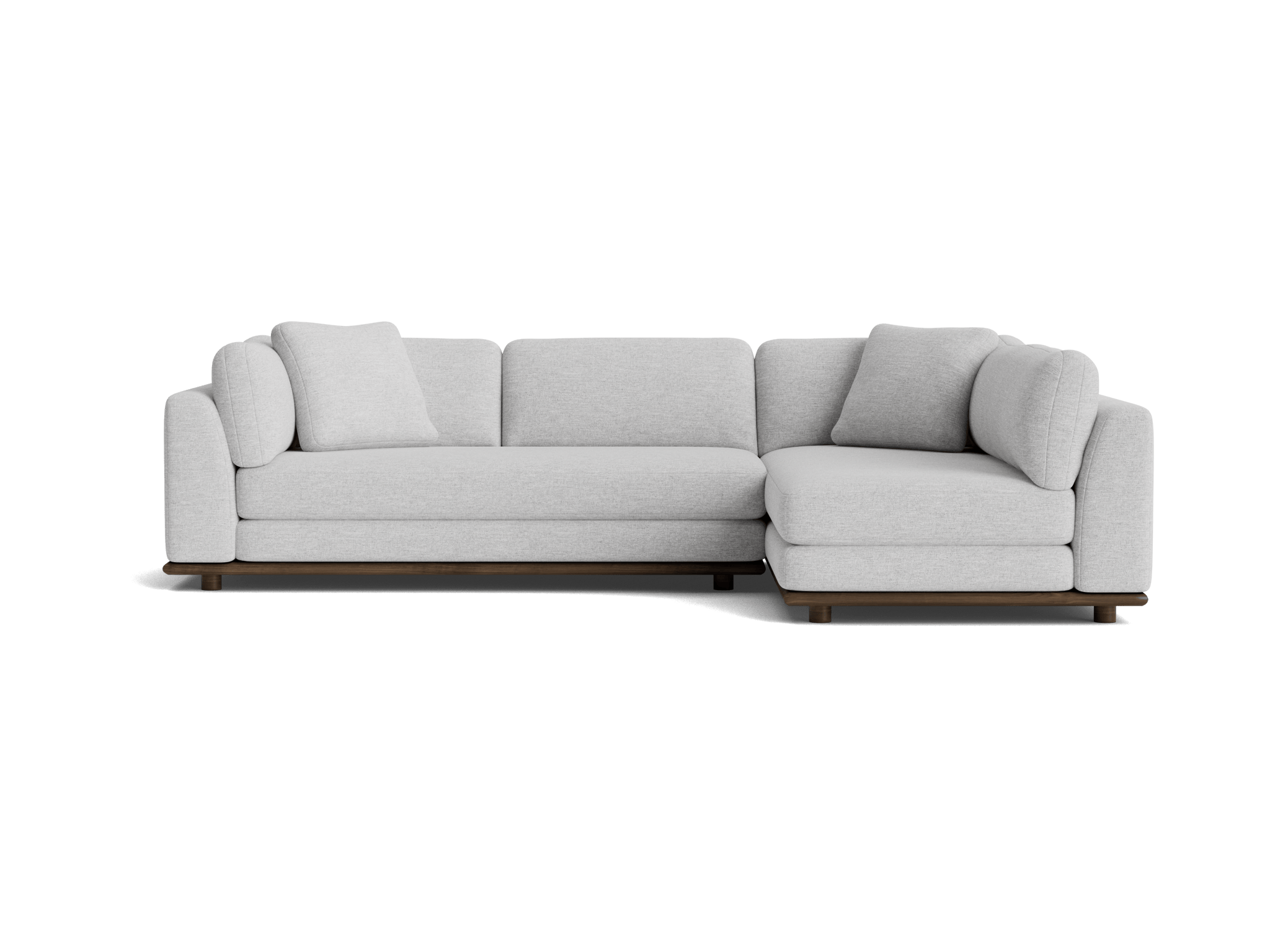 miller sectional milo dove