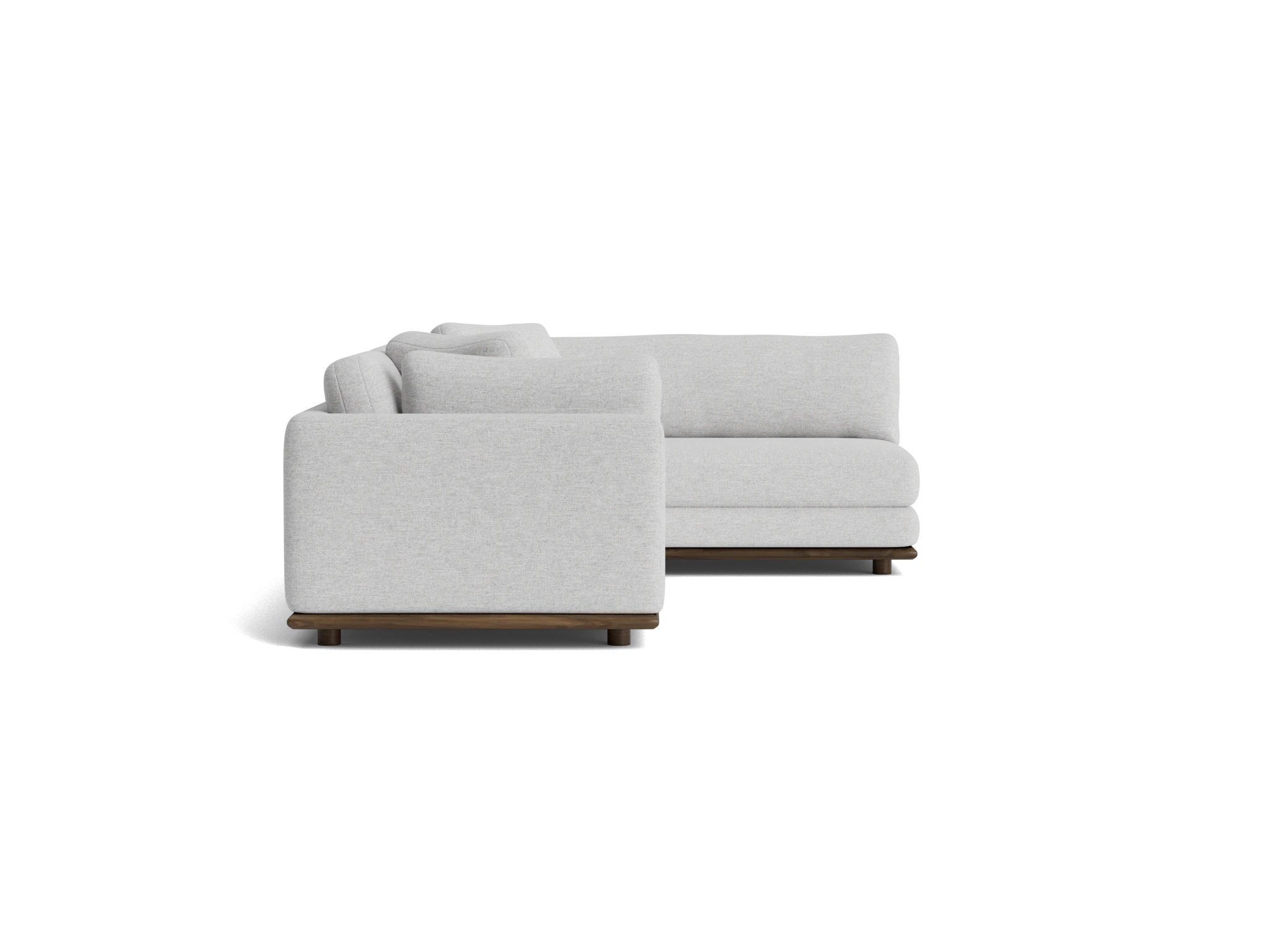 miller sectional milo dove