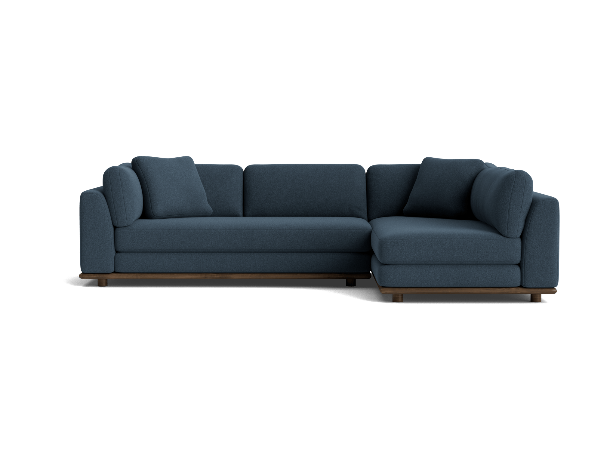 miller sectional faithful indigo