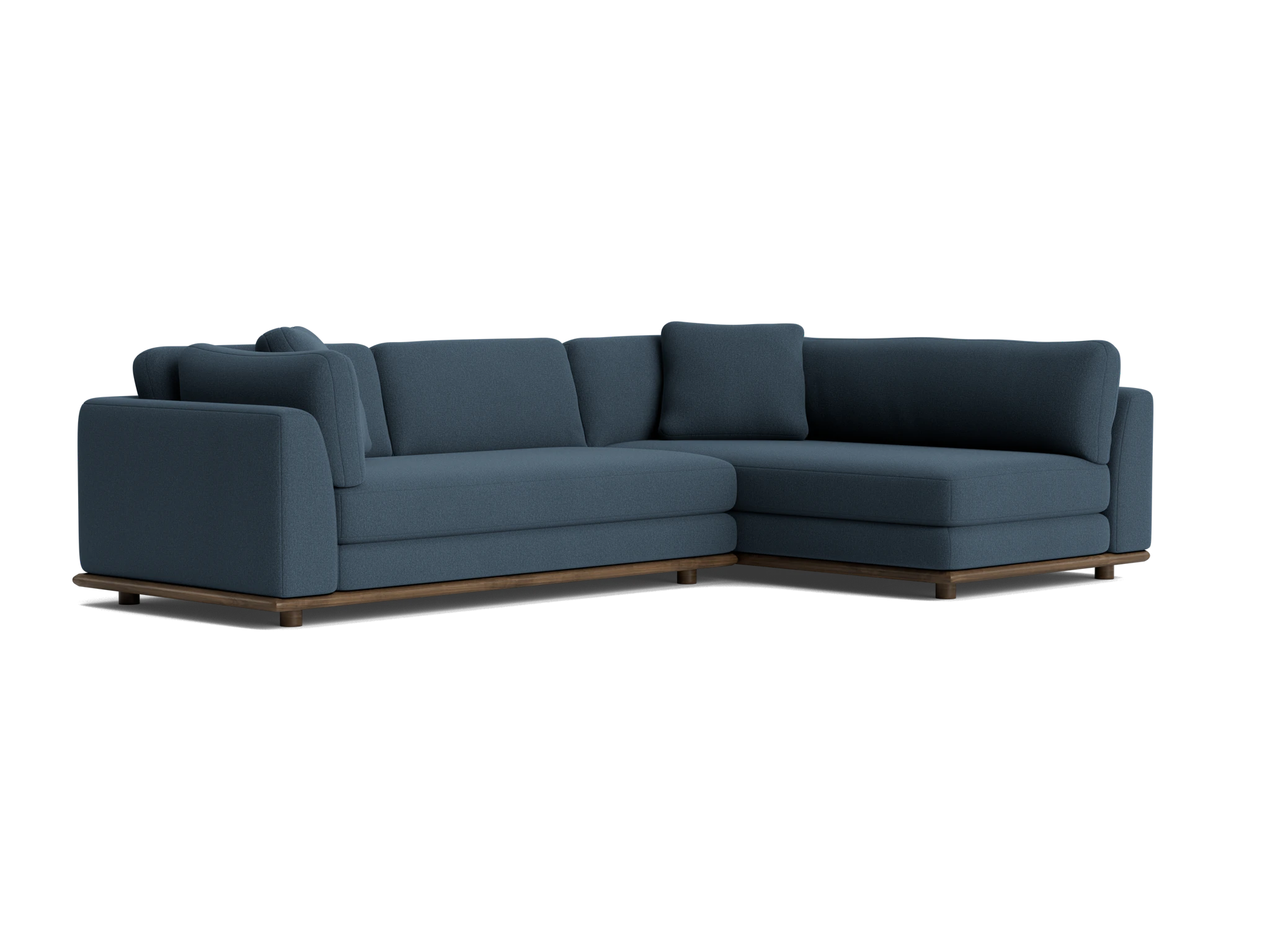 miller sectional faithful indigo