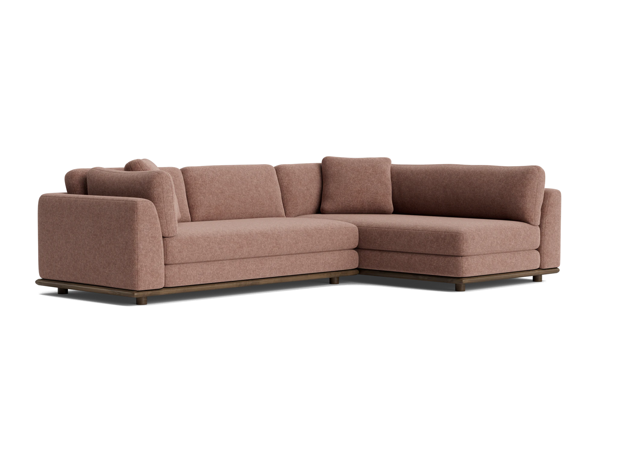 miller sectional kenley mauve