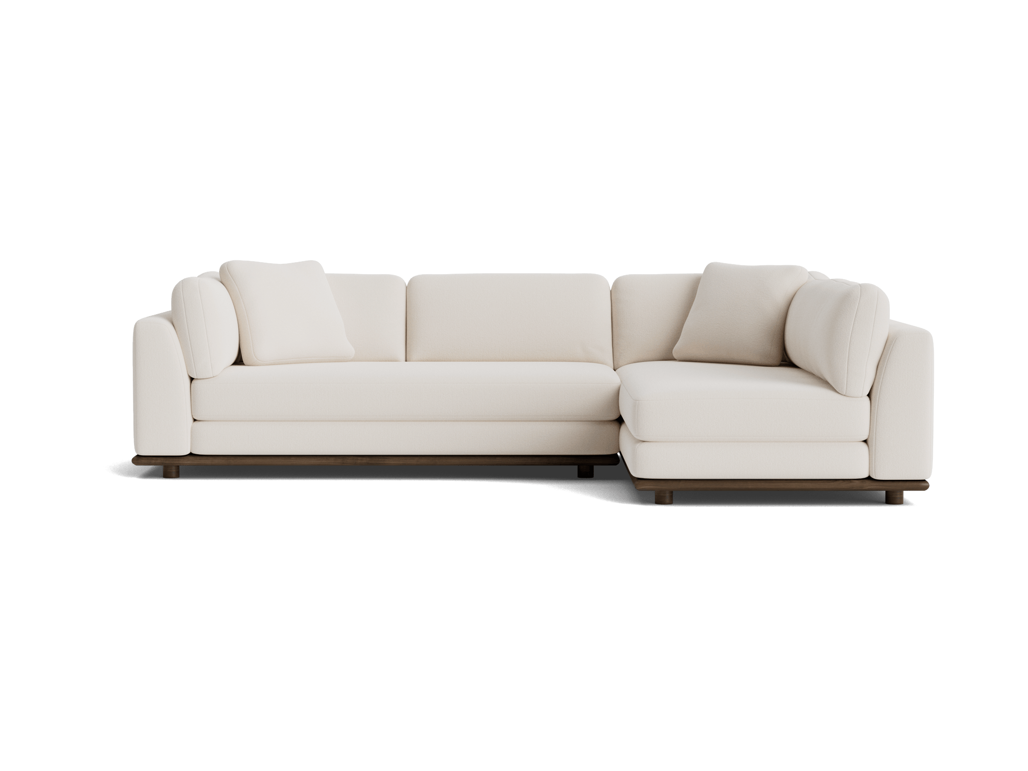 miller sectional caspiar ivory