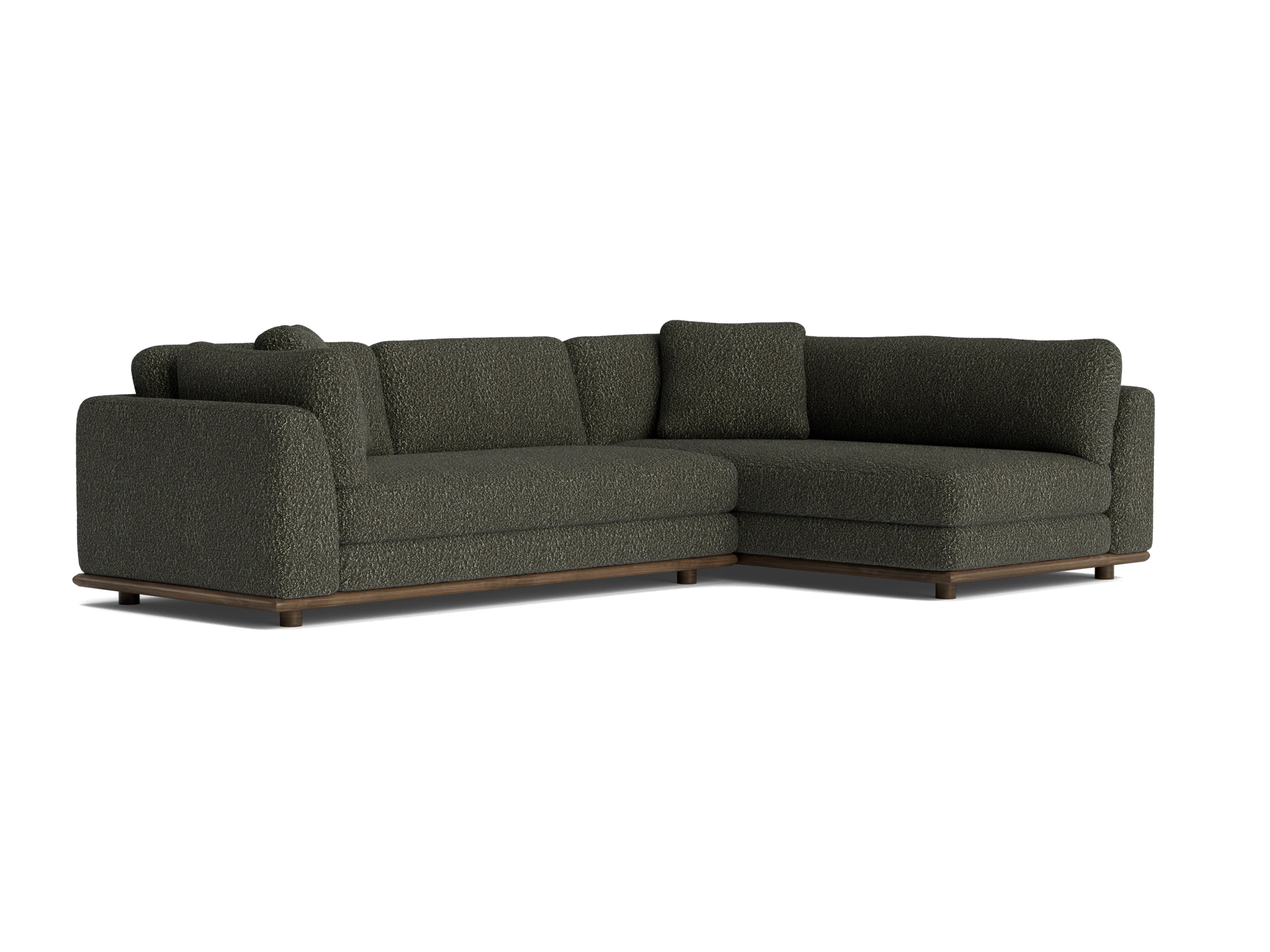 miller sectional bubbly cucumber