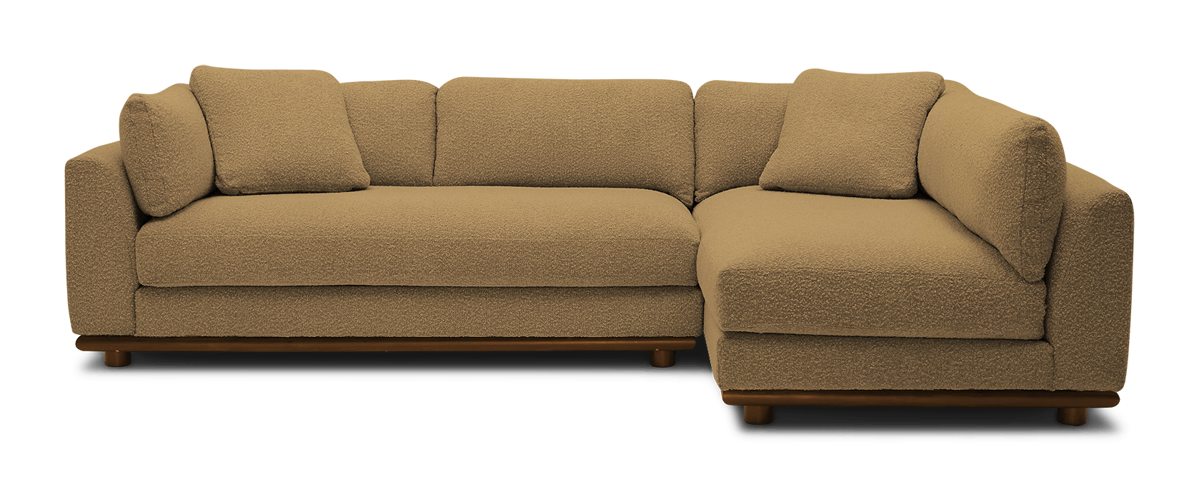miller sectional banks oatmeal