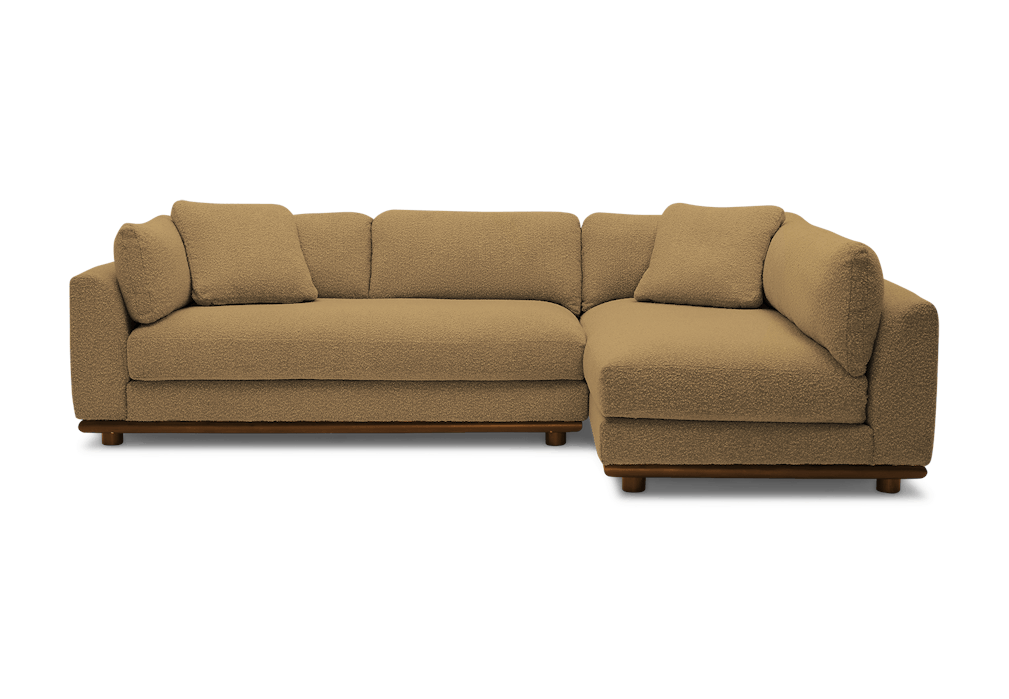 miller sectional banks oatmeal