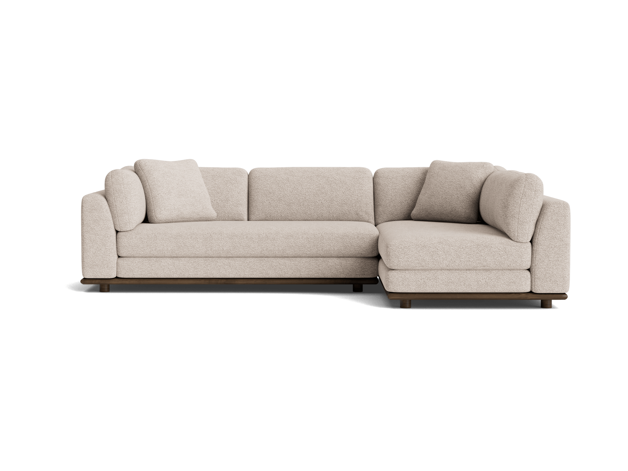 miller sectional borough cotton