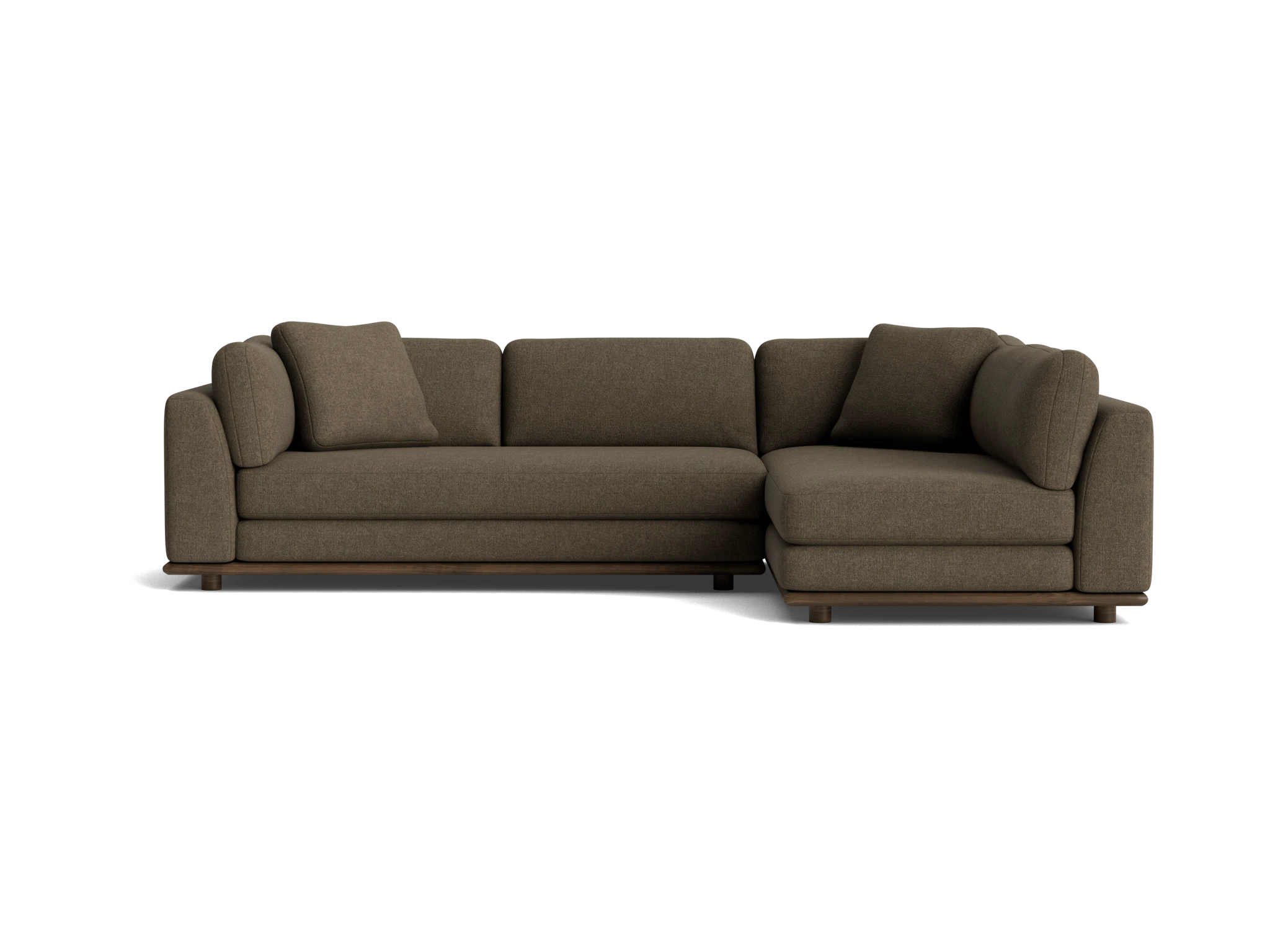 miller sectional leuven olive