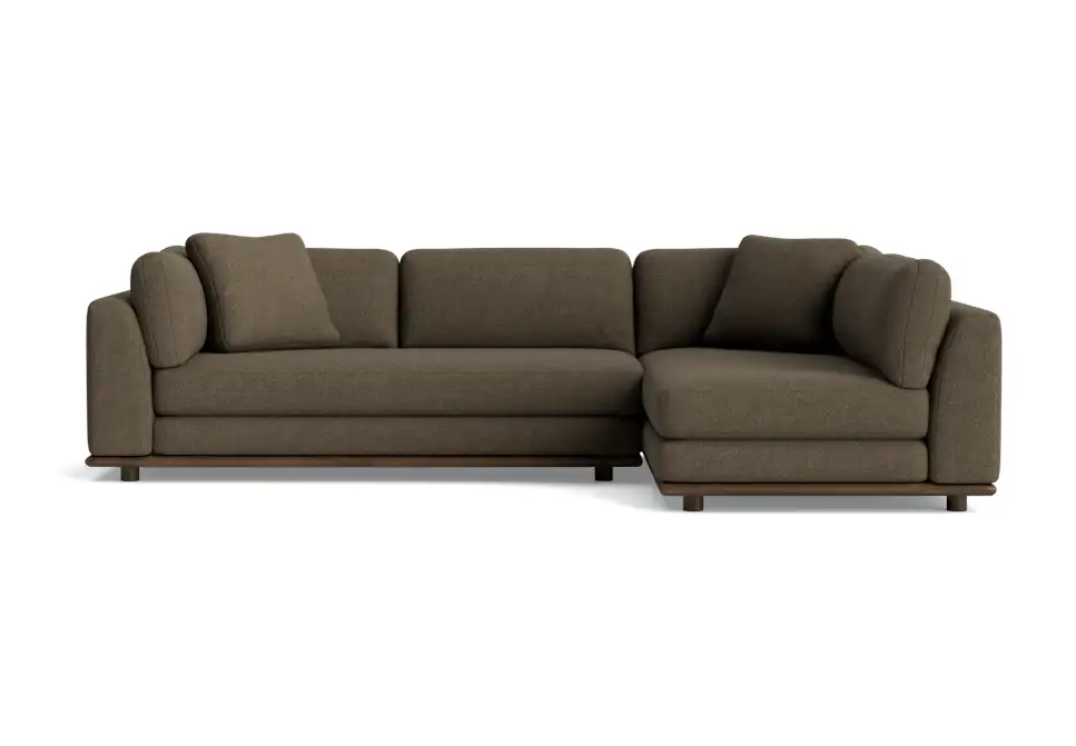 miller sectional leuven olive