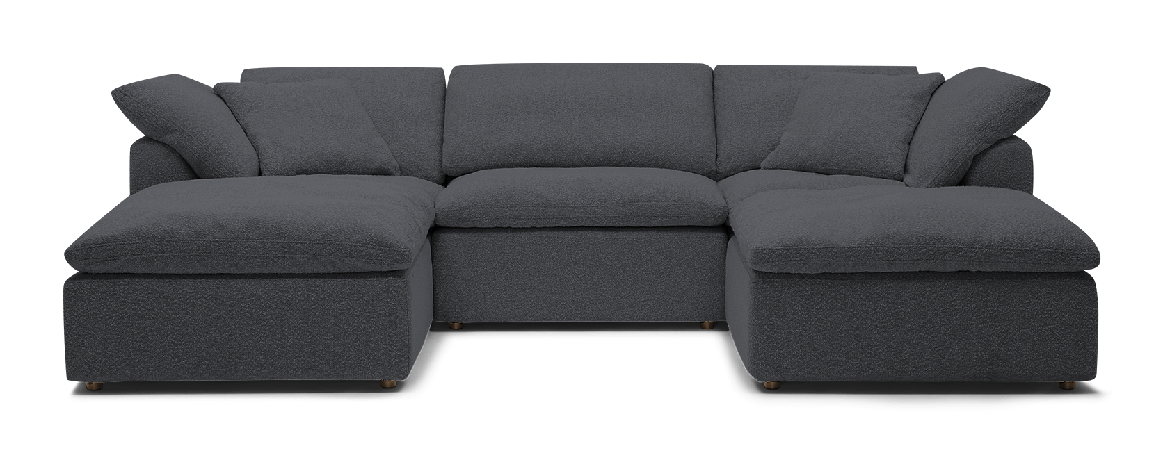 bryant modular chaise sectional essence ash