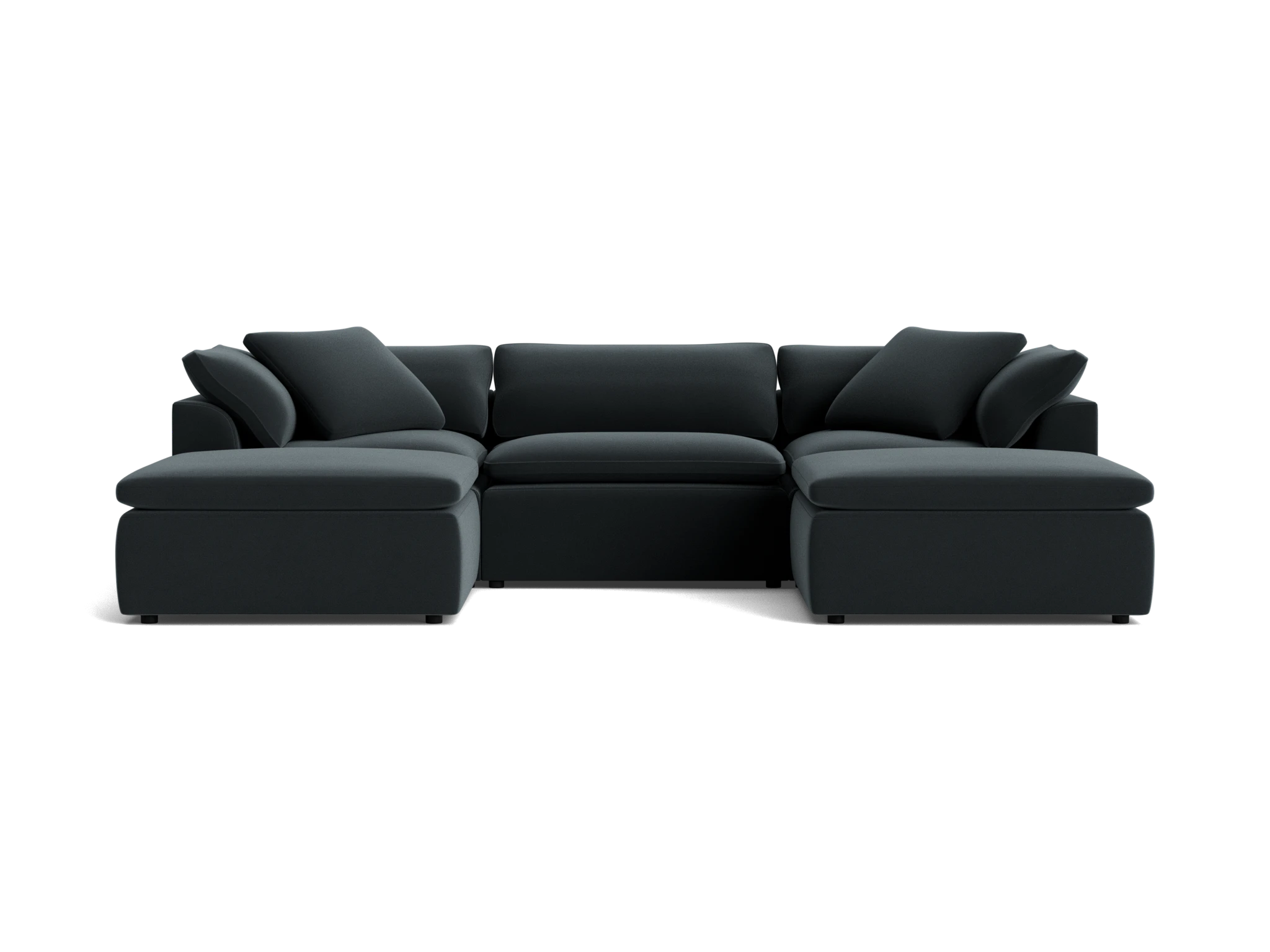 bryant modular chaise sectional royale gunmetal
