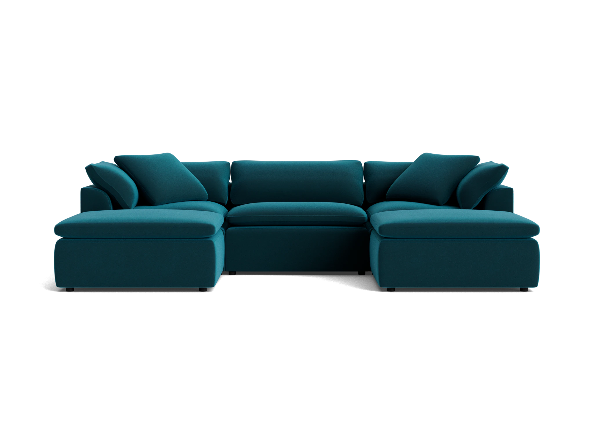 bryant modular chaise sectional royale peacock