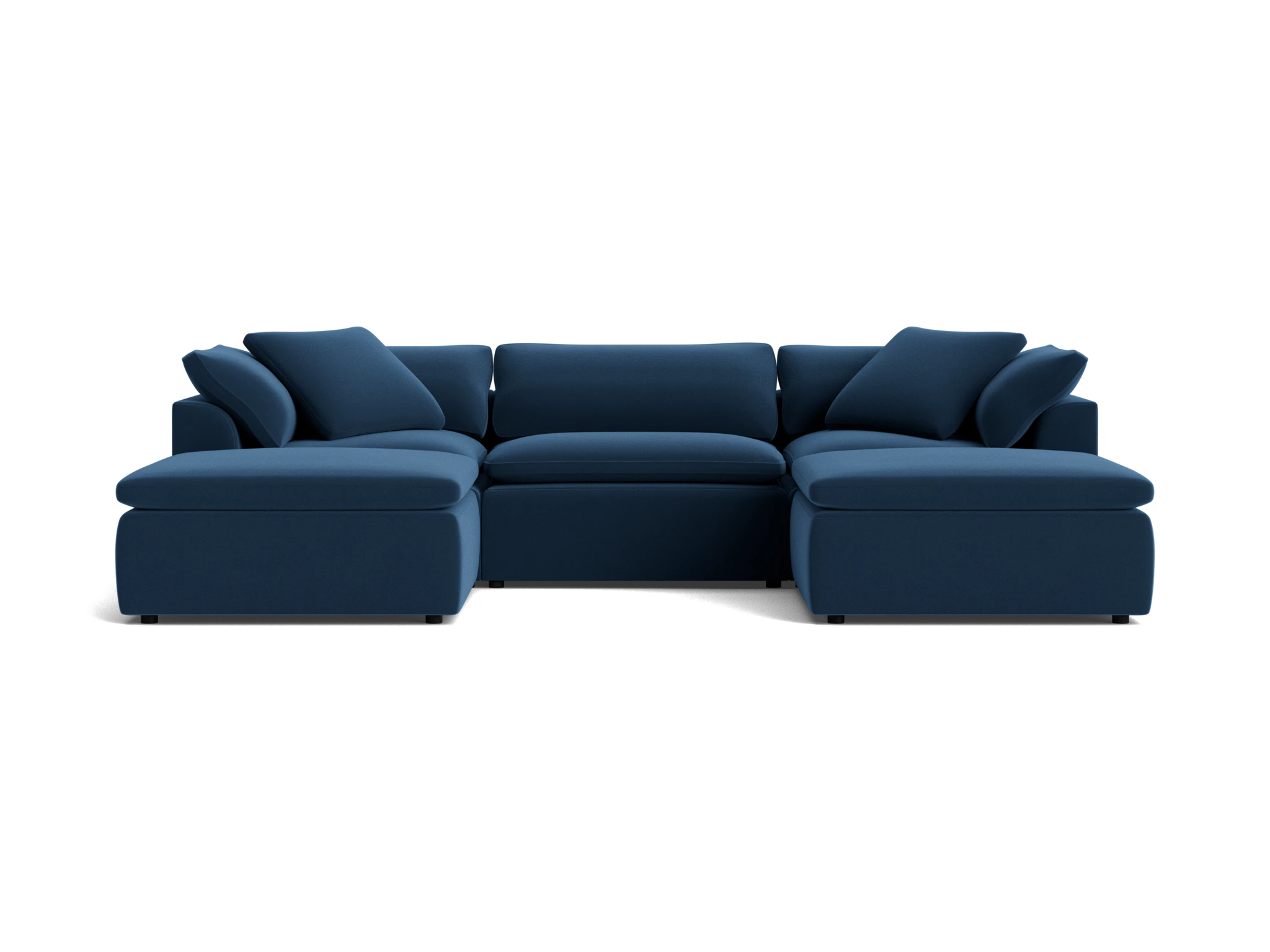 bryant modular chaise sectional royale cobalt