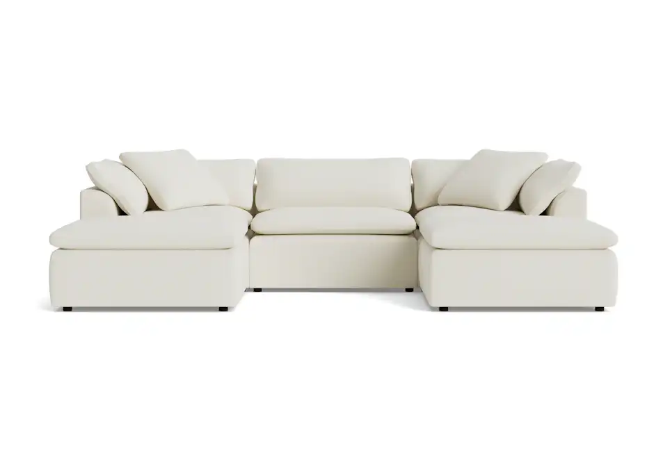 bryant modular chaise sectional tussah snow