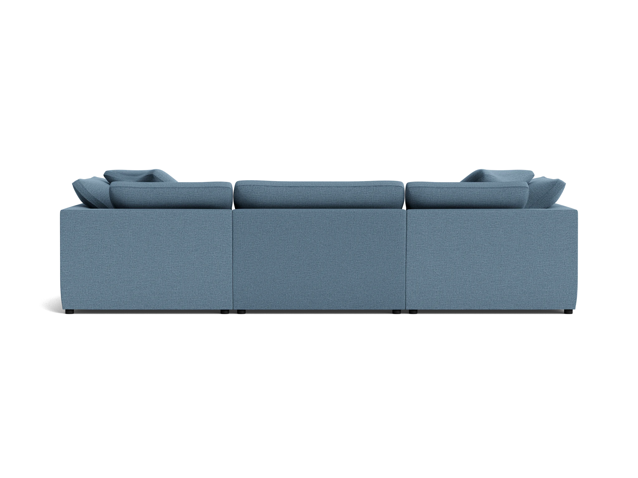 bryant modular chaise sectional milo french blue