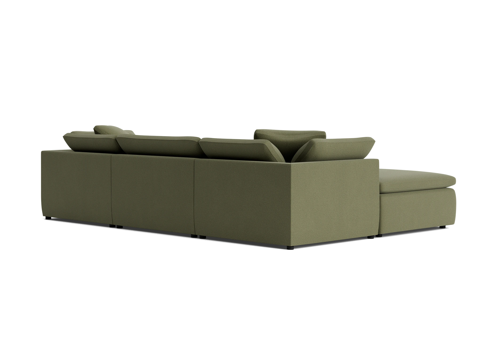 bryant modular chaise sectional faithful olive