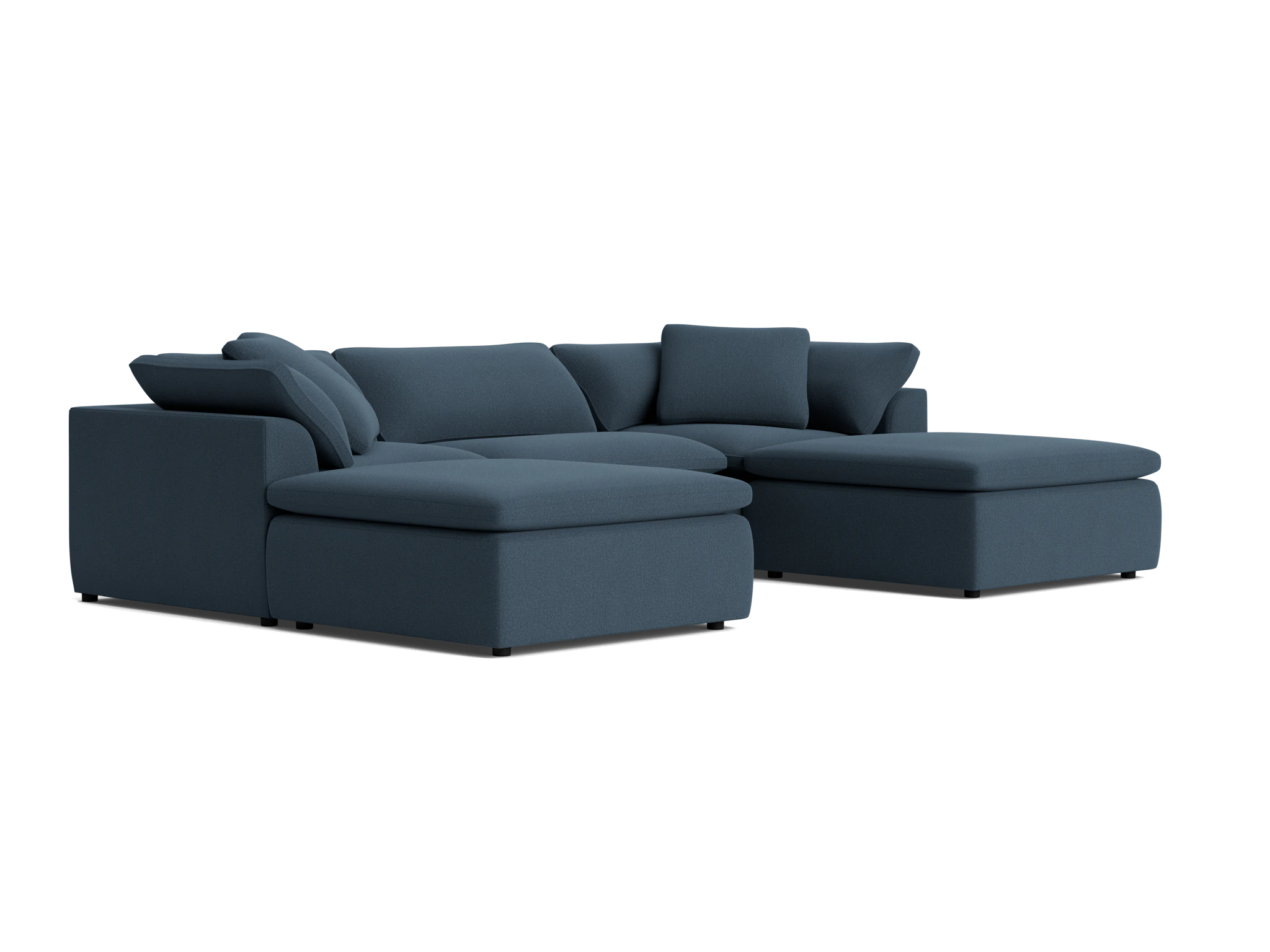 bryant modular chaise sectional faithful indigo