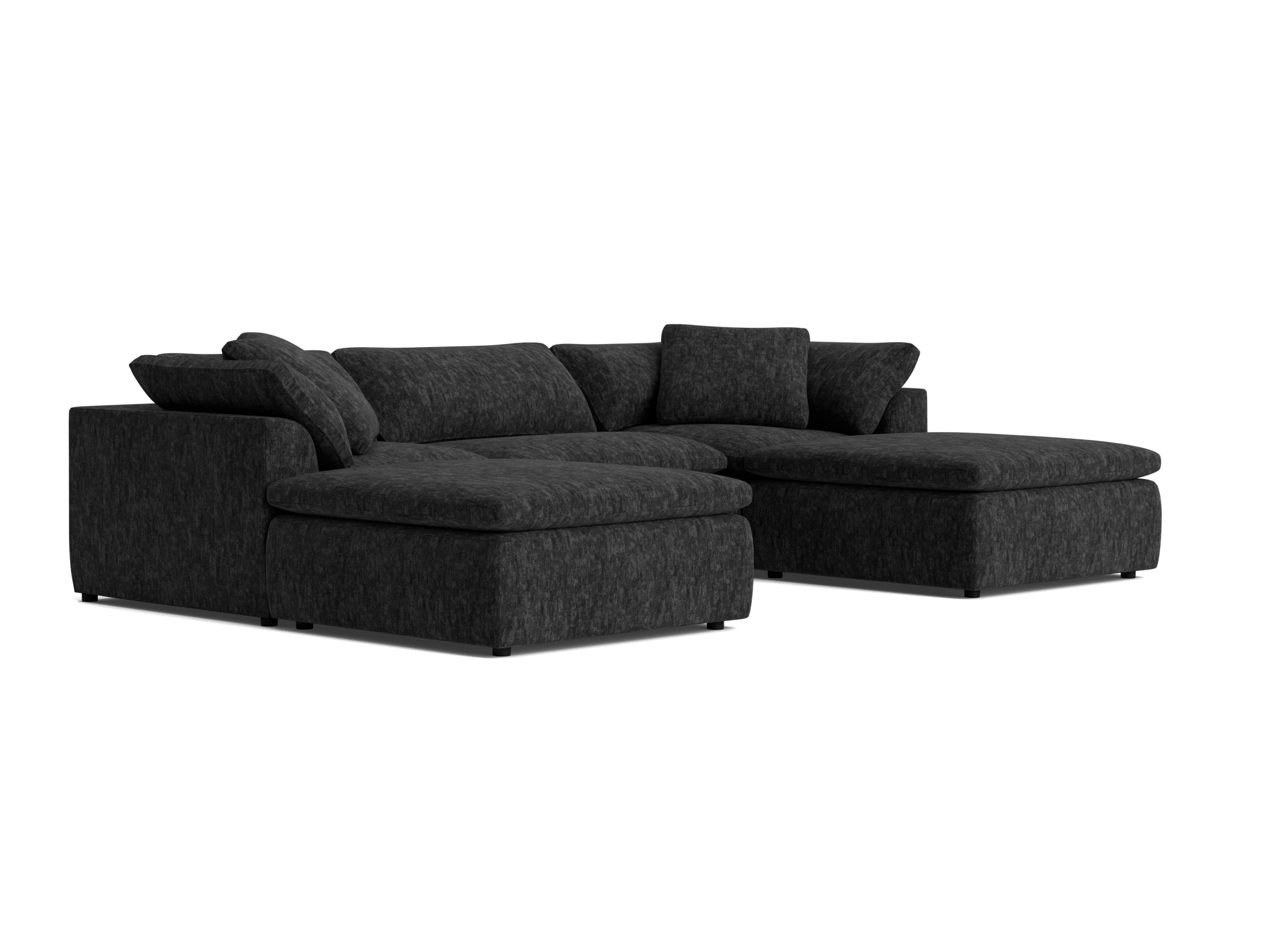 bryant modular chaise sectional crave lava rock