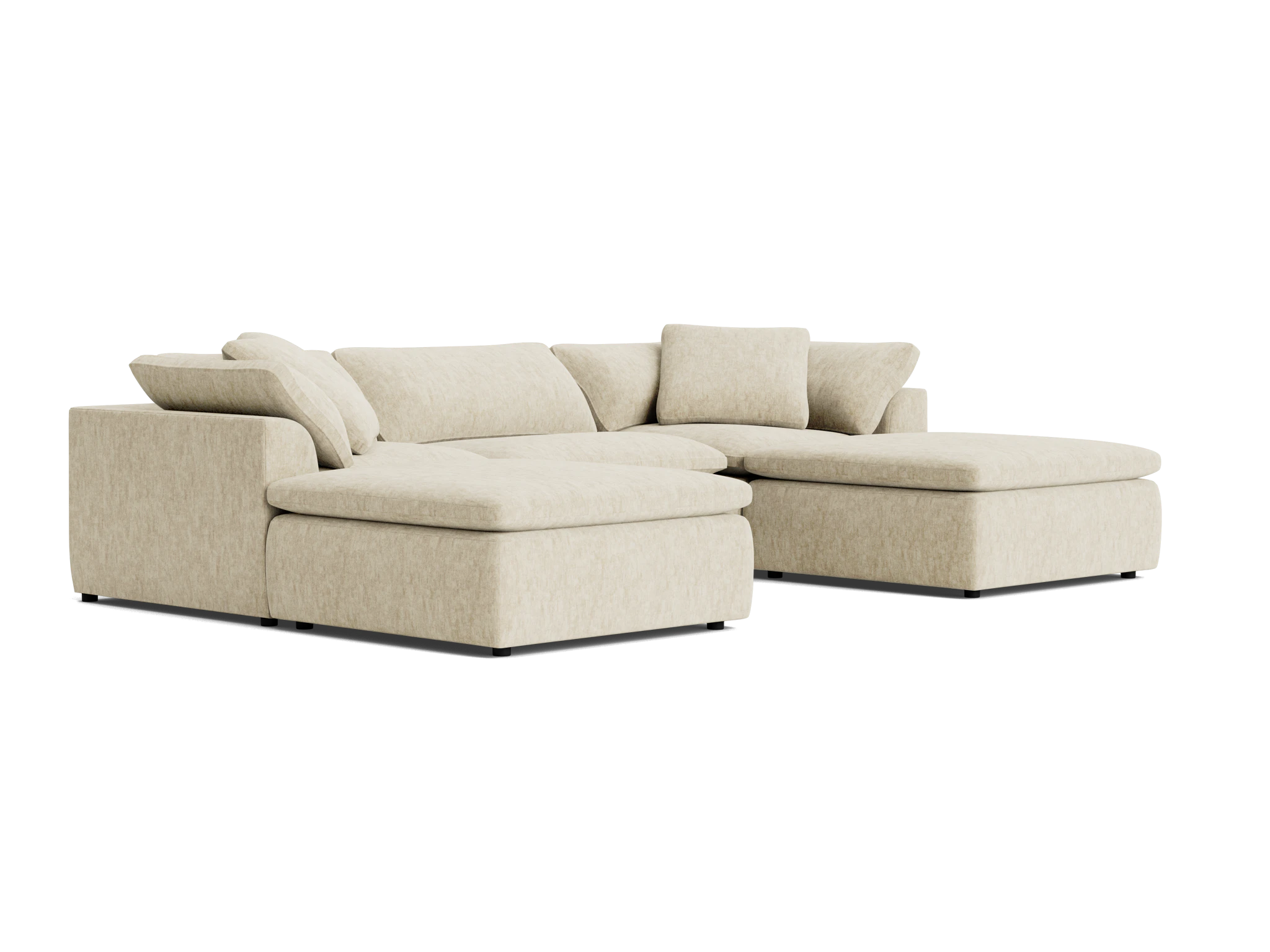 bryant modular chaise sectional crave irish cream