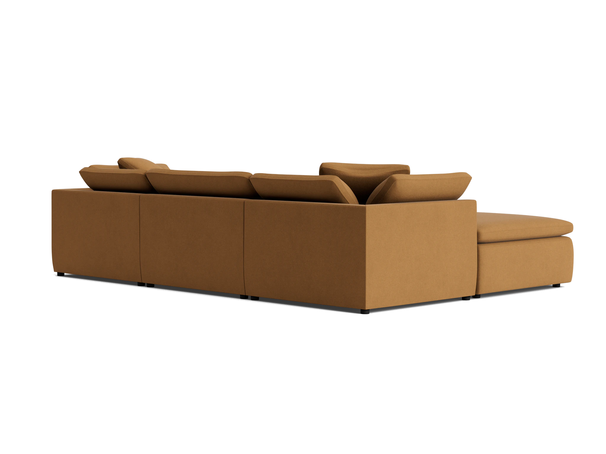 bryant modular chaise sectional banks nutmeg