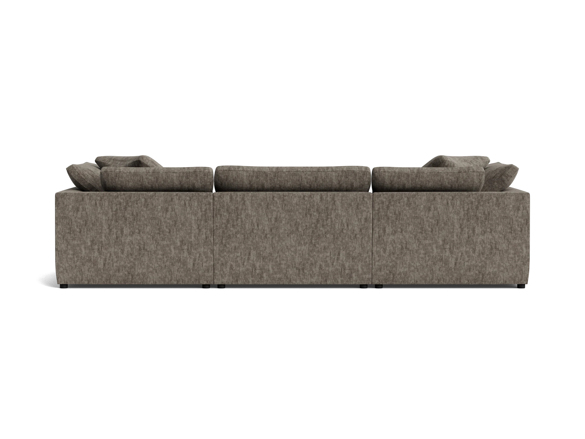 bryant modular chaise sectional crave mocha latte