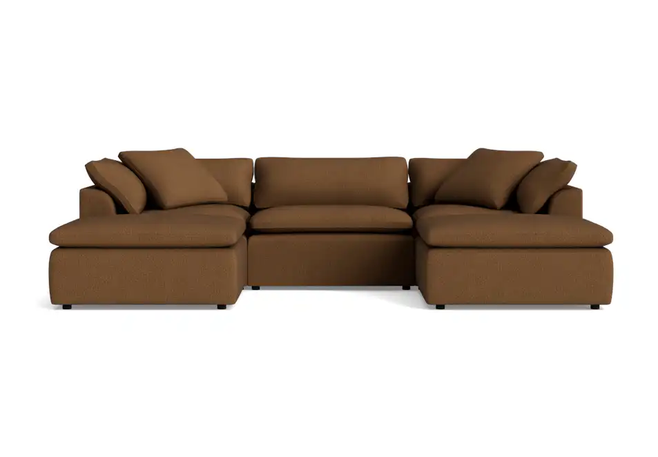 bryant modular chaise sectional faithful mocha