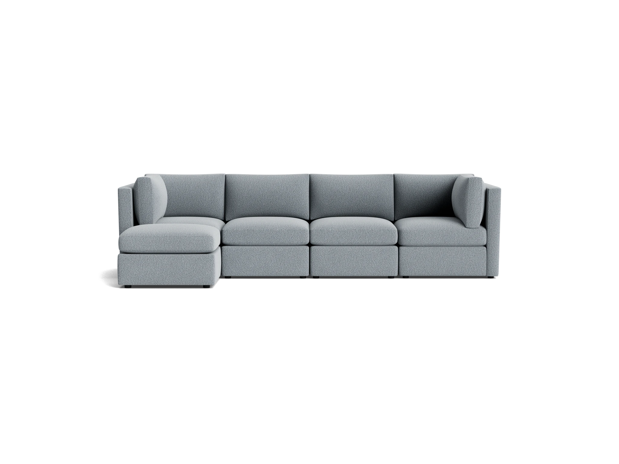 daya modular grand sectional synergy pewter
