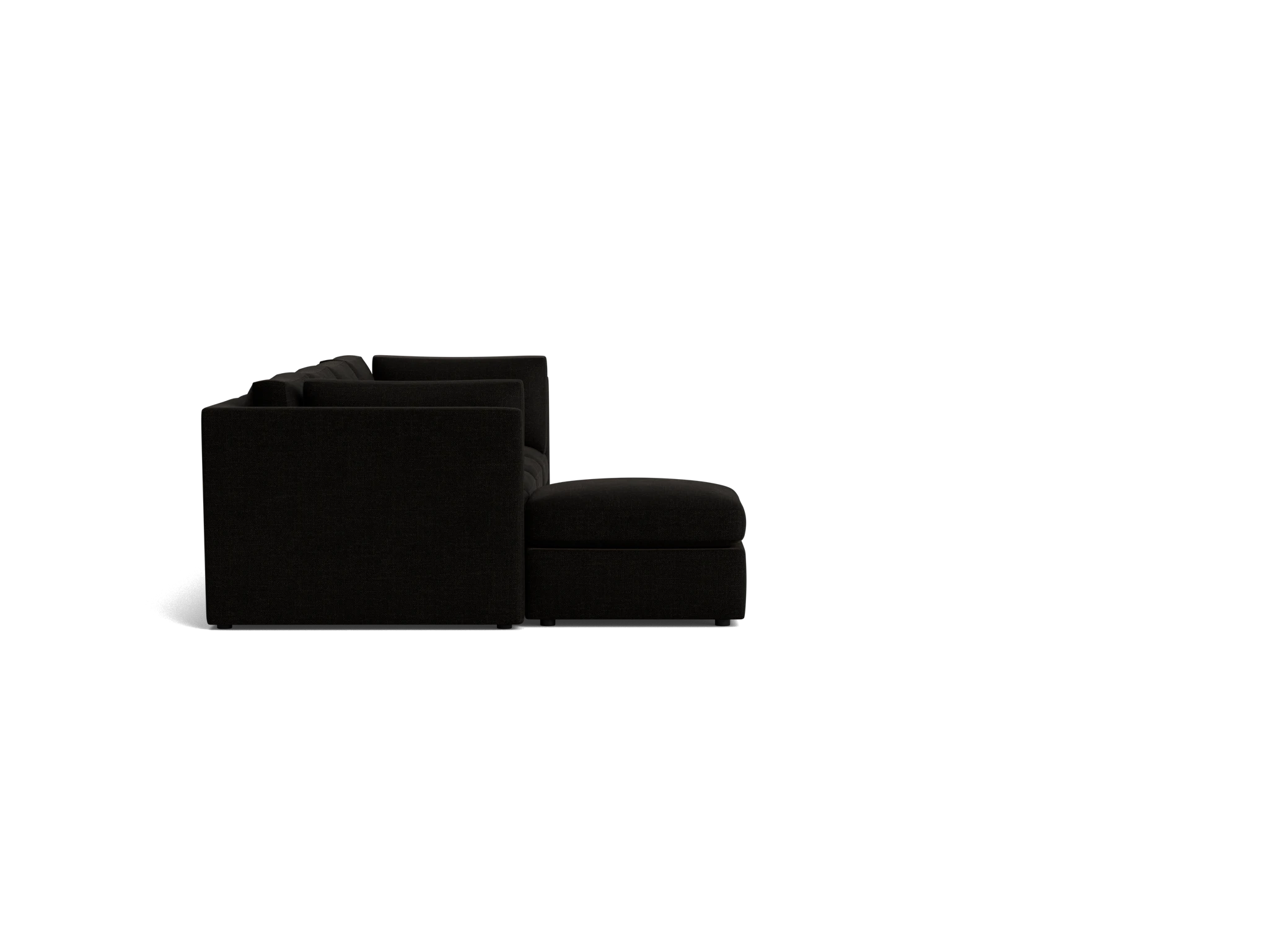 daya modular grand sectional milo onyx