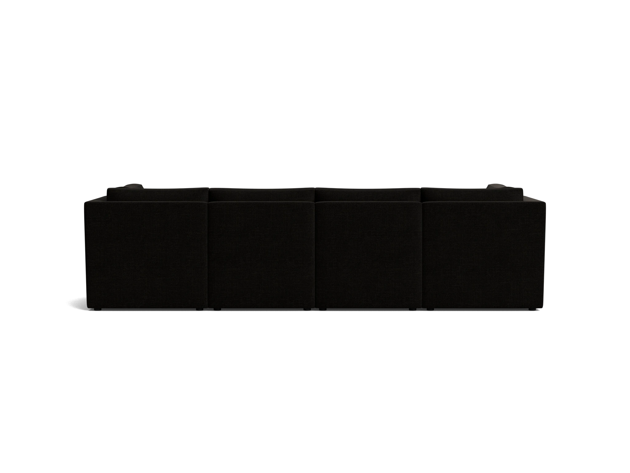 daya modular grand sectional milo onyx